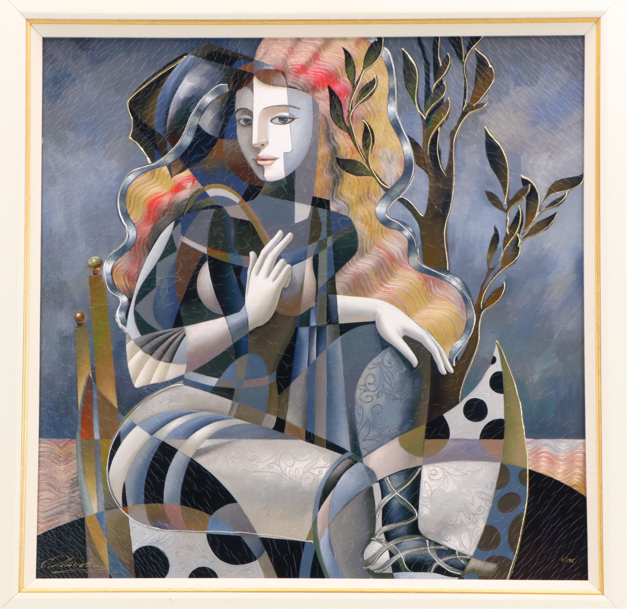 Oleg Zhivetin Offset Lithograph "Waiting For Winter," 2002