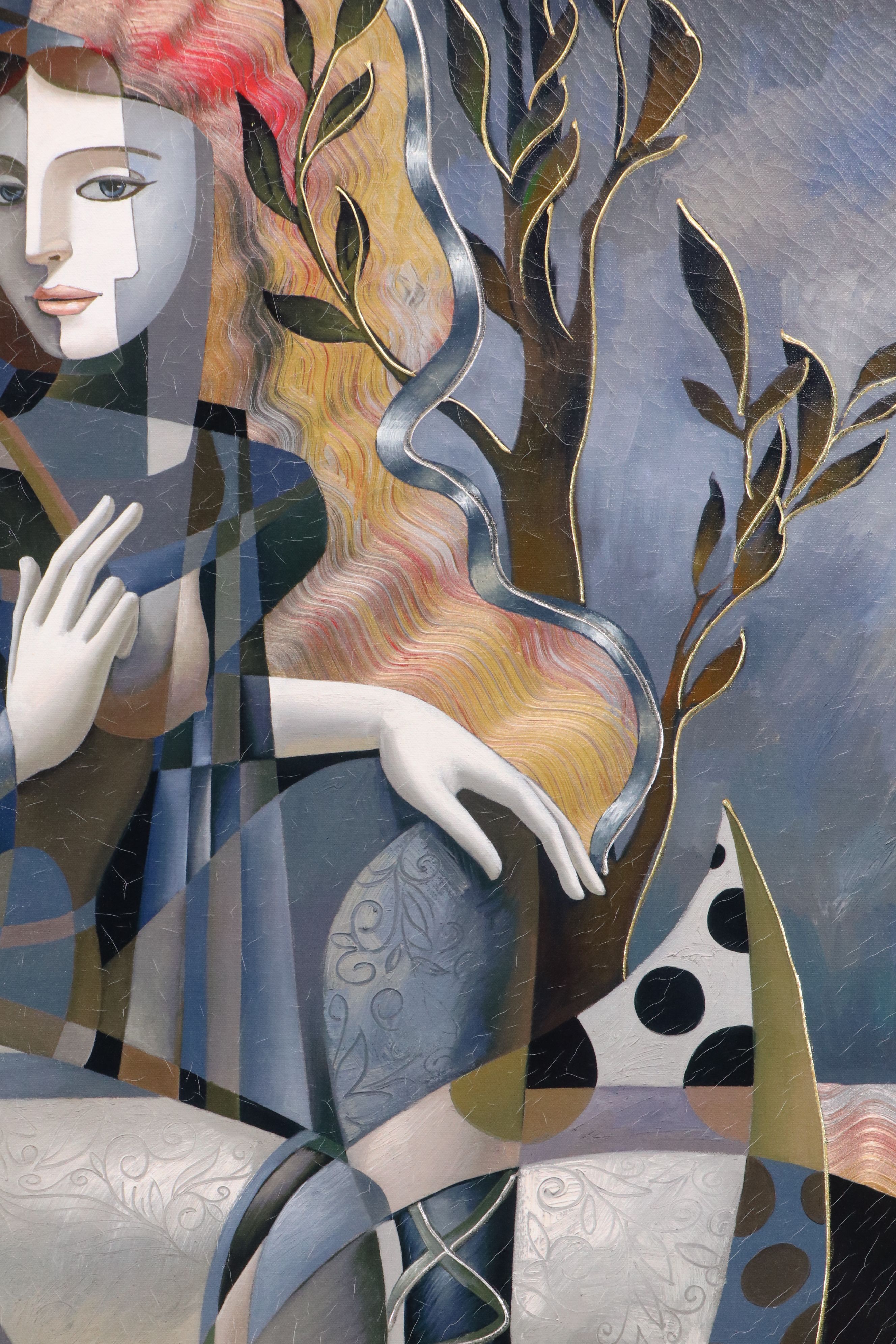 Oleg Zhivetin Offset Lithograph "Waiting For Winter," 2002