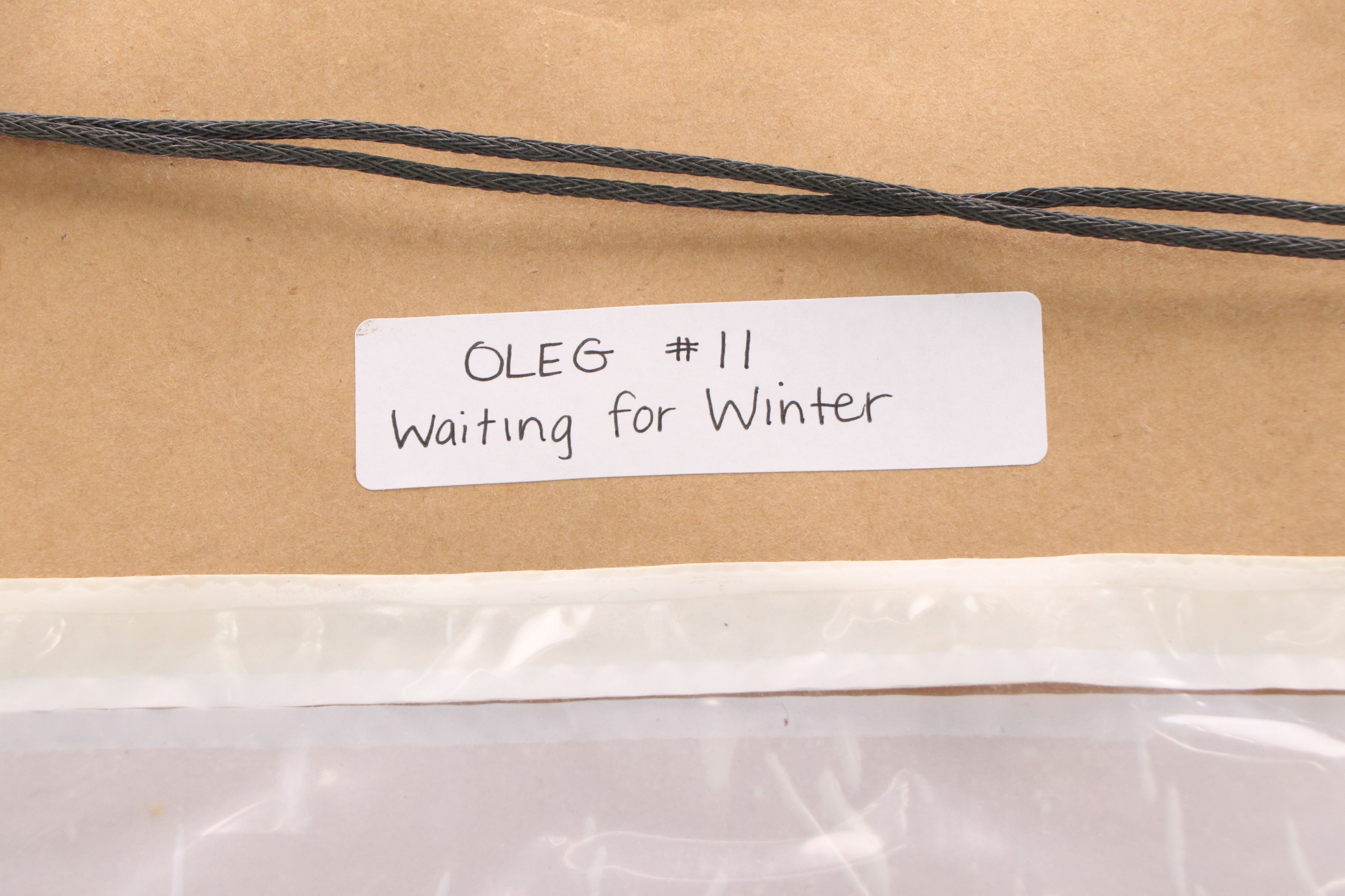 Oleg Zhivetin Offset Lithograph "Waiting For Winter," 2002