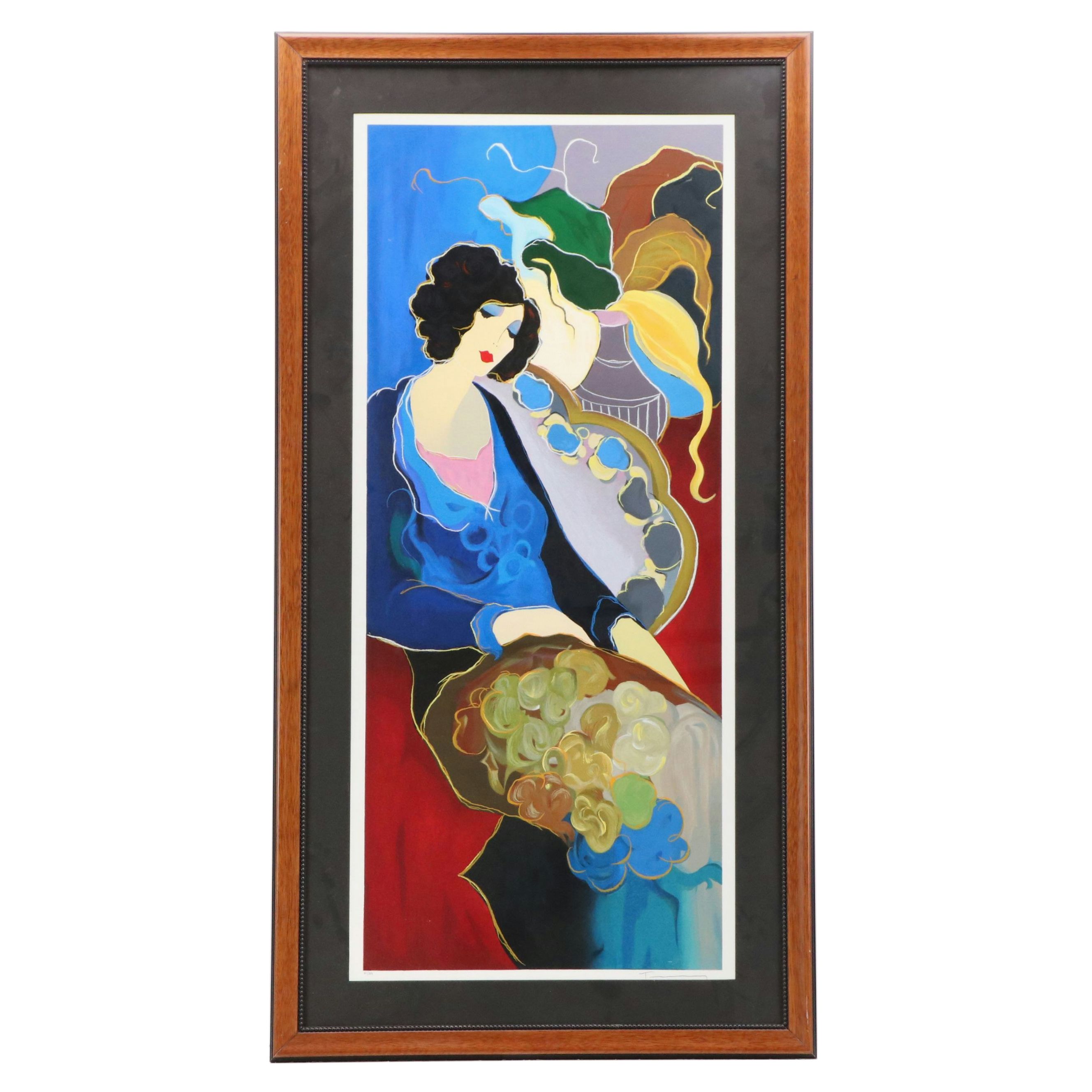 Itzchak Tarkay Serigraph "Karly"