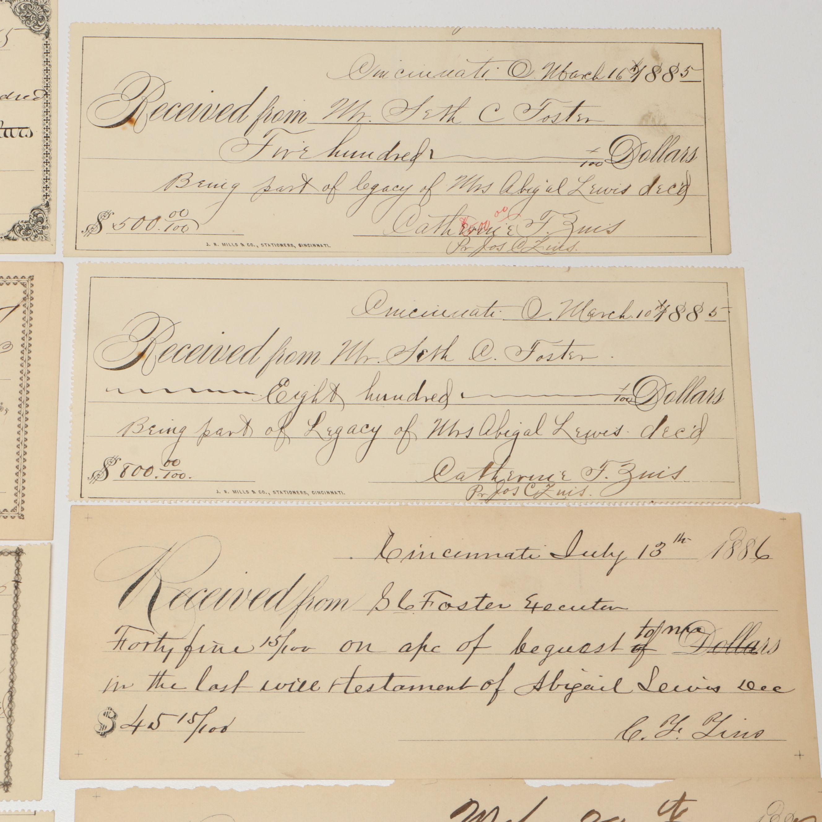 Victorian Cincinnati Checks and More, 1885-1888