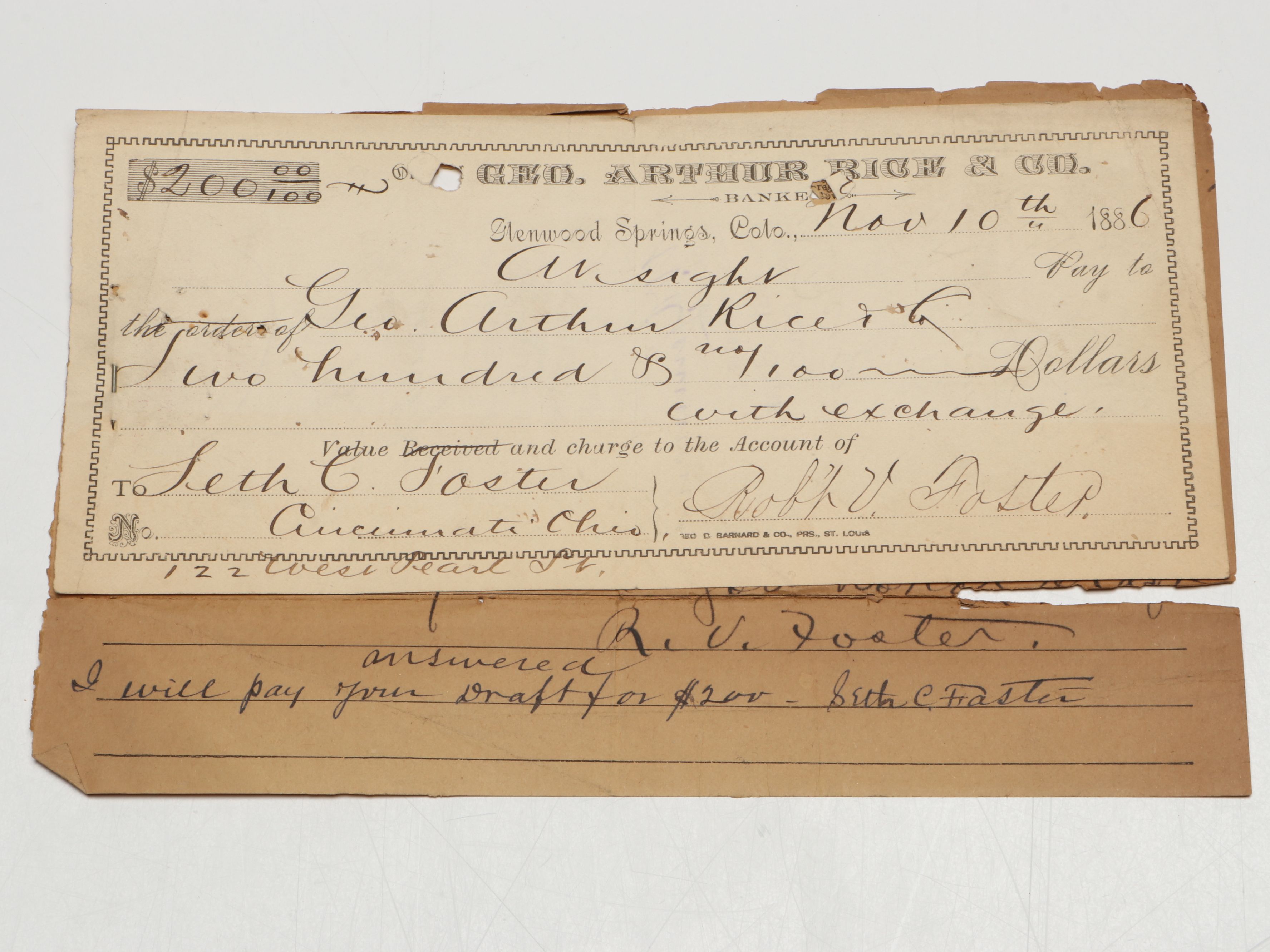 Victorian Cincinnati Checks and More, 1885-1888