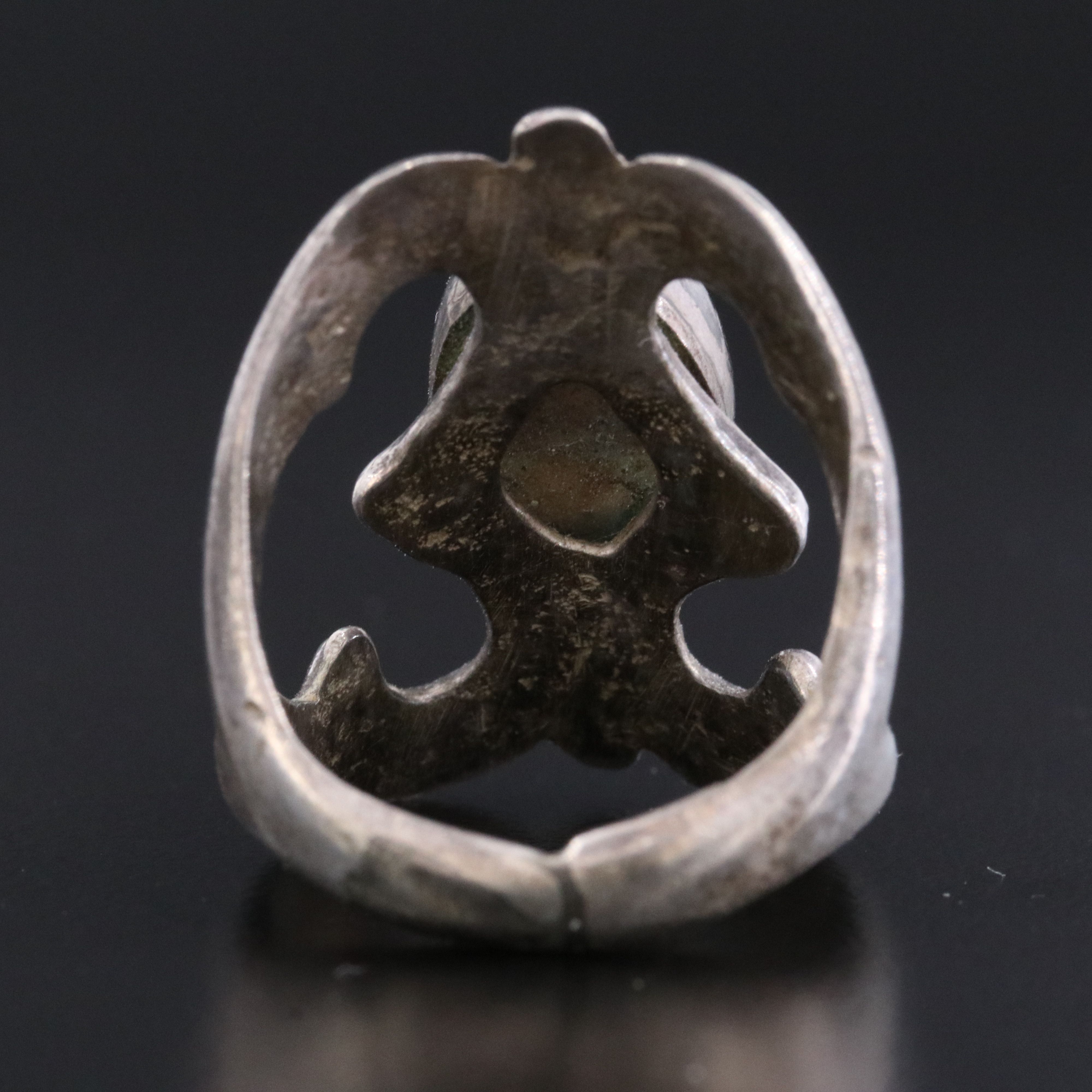 Southwestern Sterling Turquoise Ring