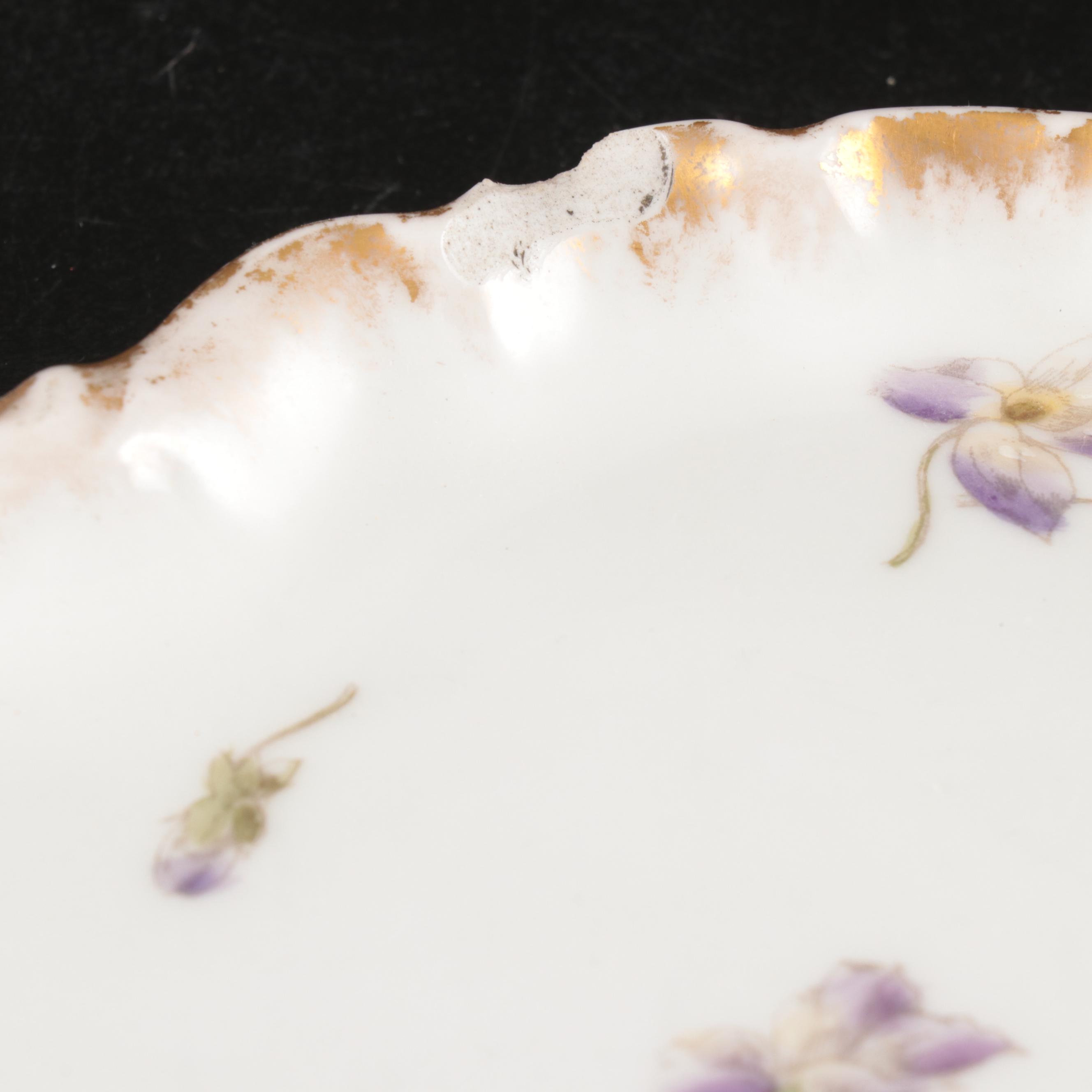 A. Klingenberg and C.H. Field Porcelain Tea Service