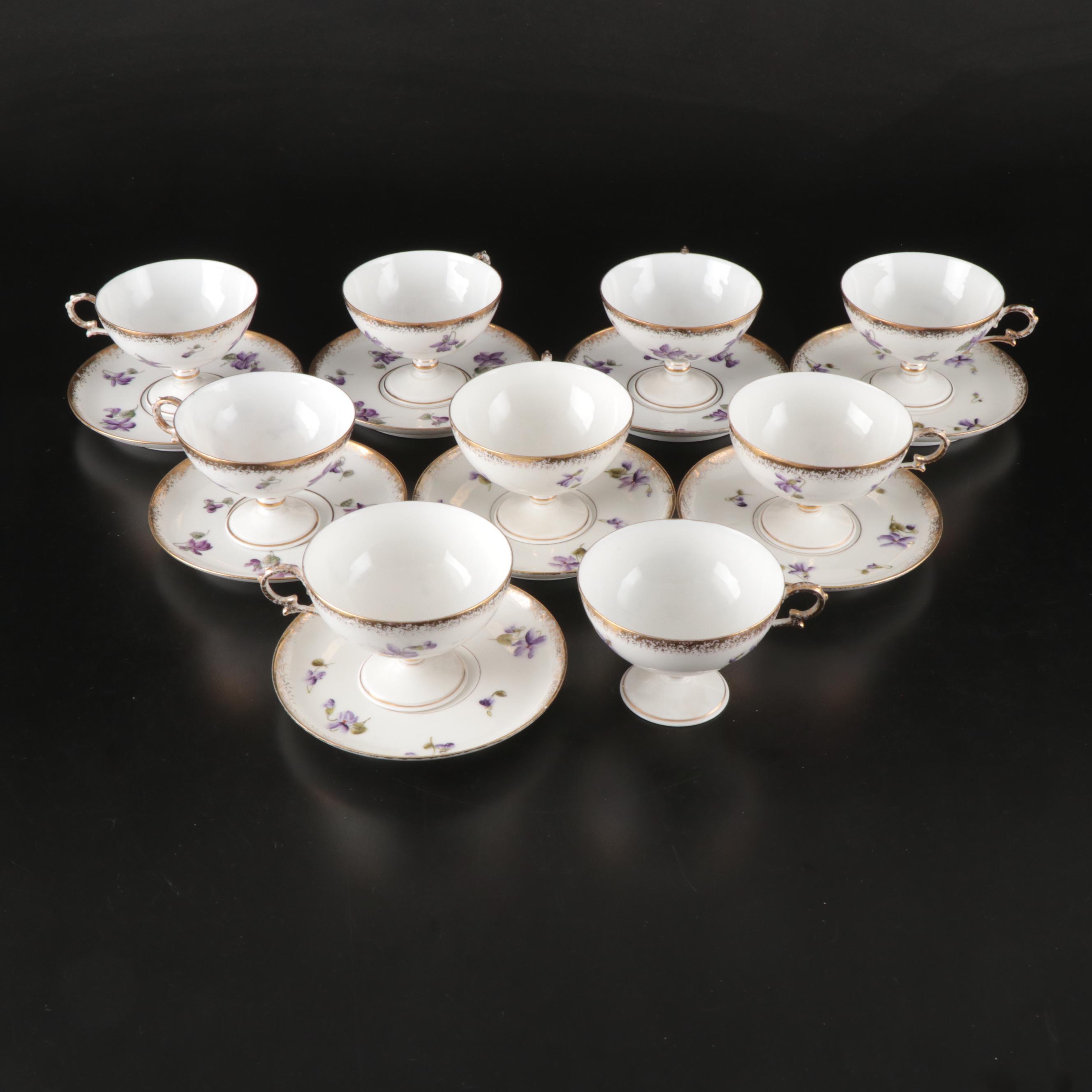 A. Klingenberg and C.H. Field Porcelain Tea Service