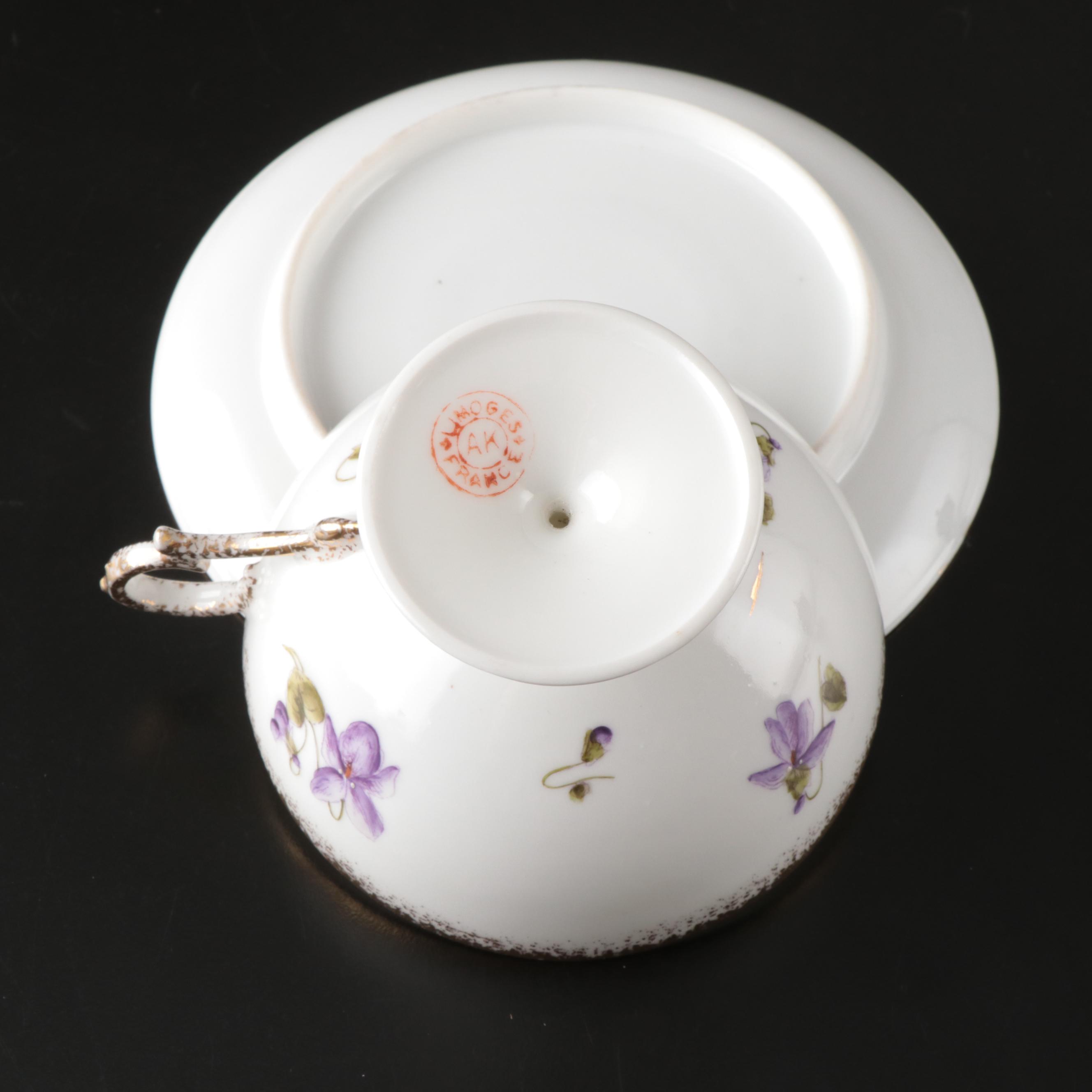 A. Klingenberg and C.H. Field Porcelain Tea Service