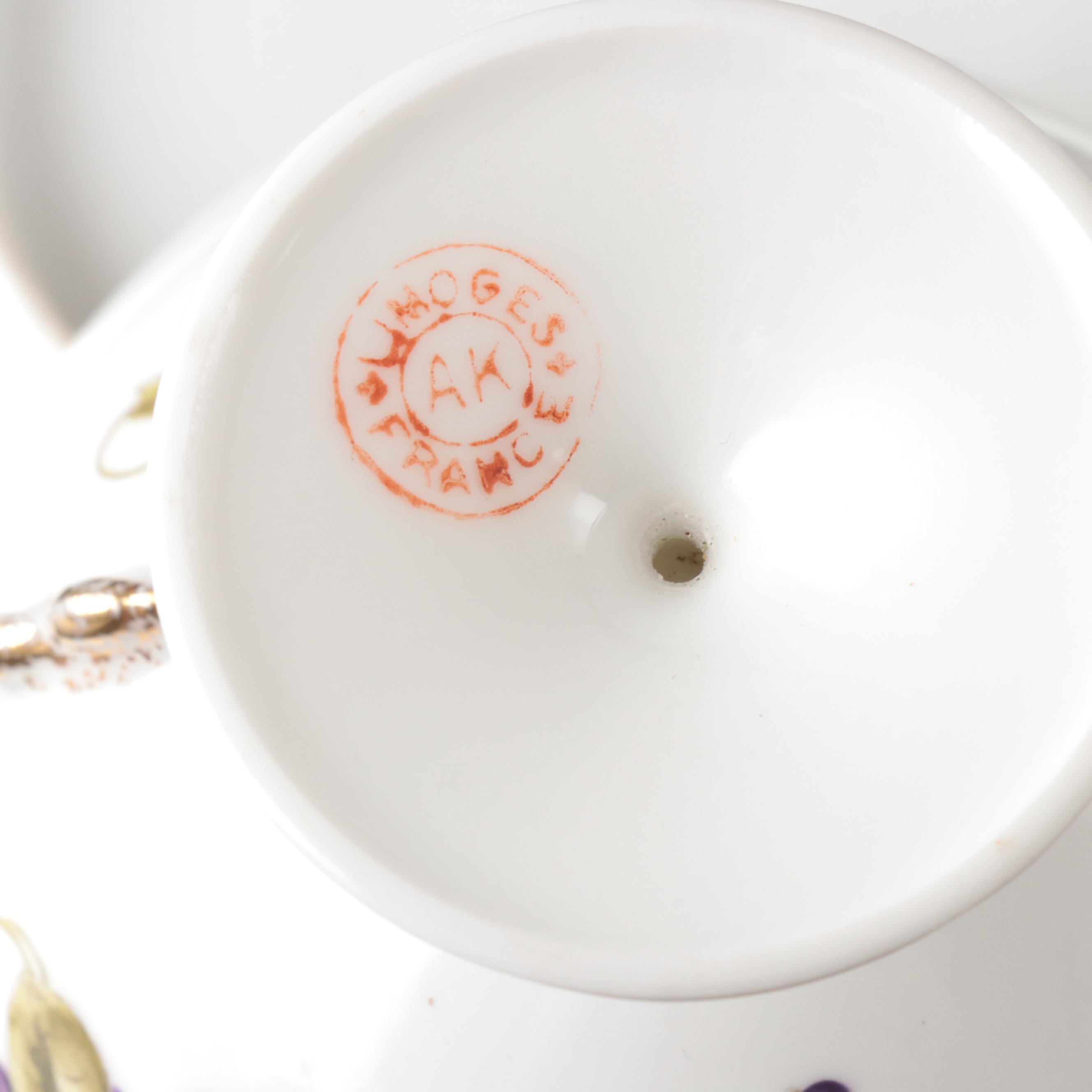 A. Klingenberg and C.H. Field Porcelain Tea Service