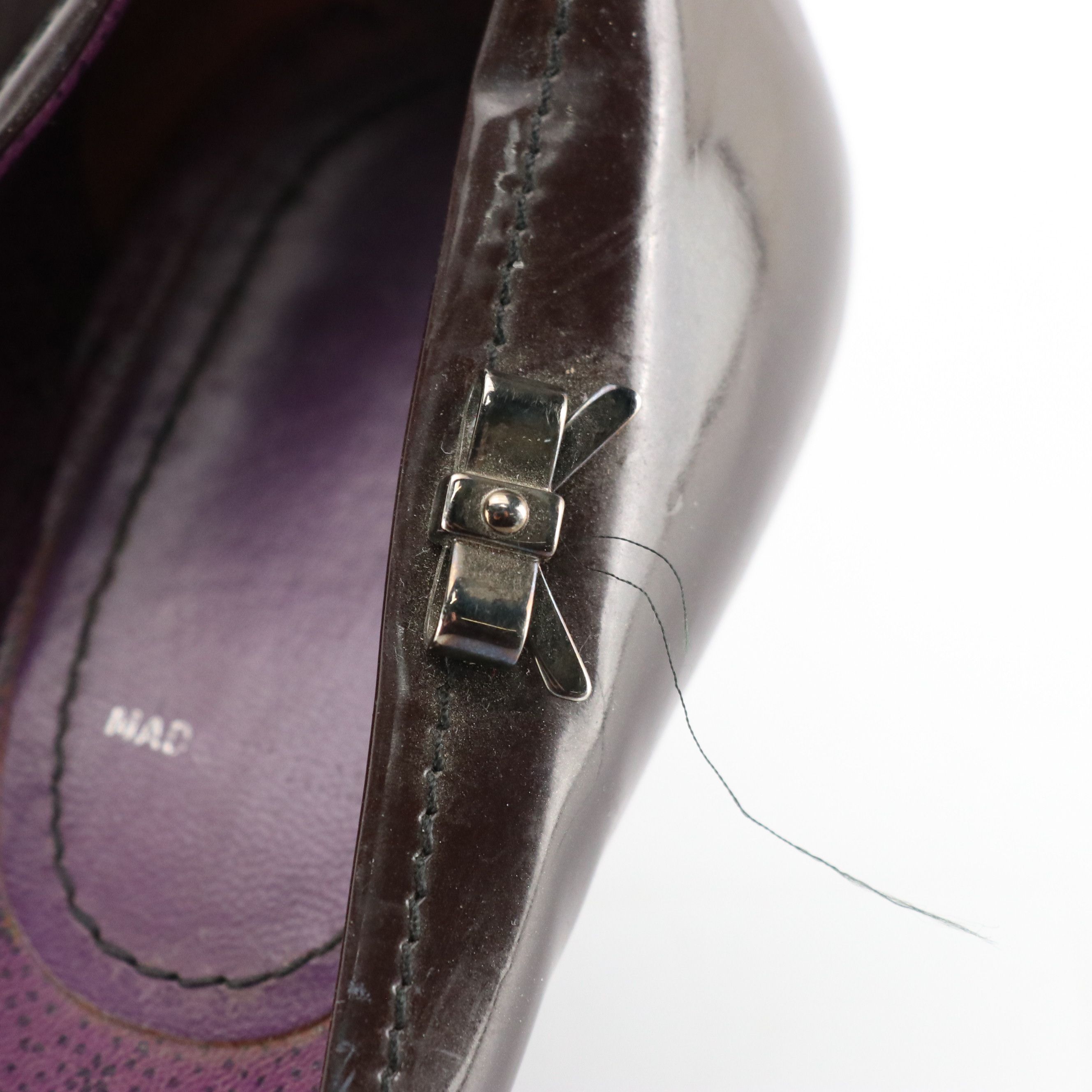 Prada Leather Pumps and Miu Miu Patent Leather Pumps