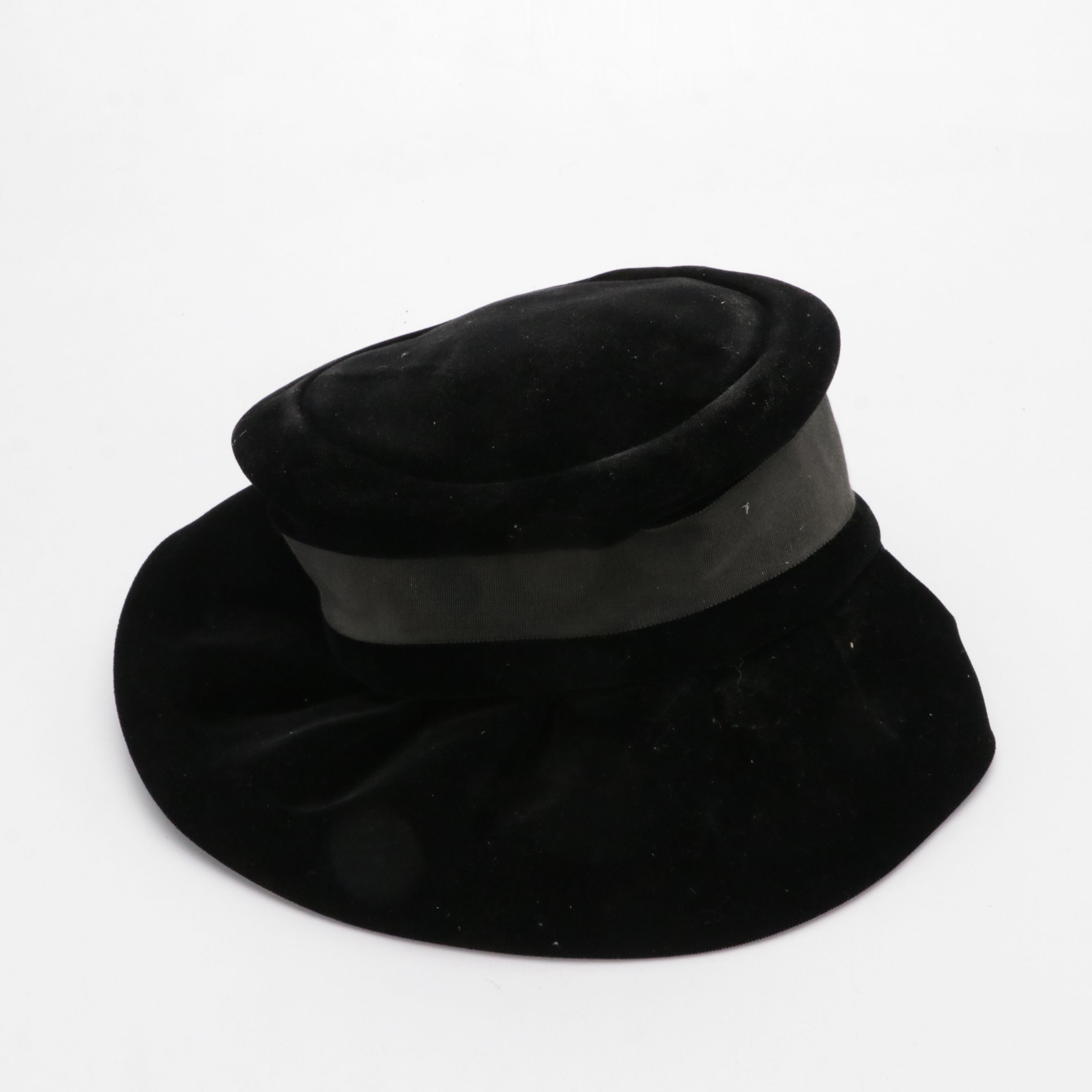 BSA Red Wool Beret, Moroccan Leather Gloves, and Floppy Velvet Bucket Hat