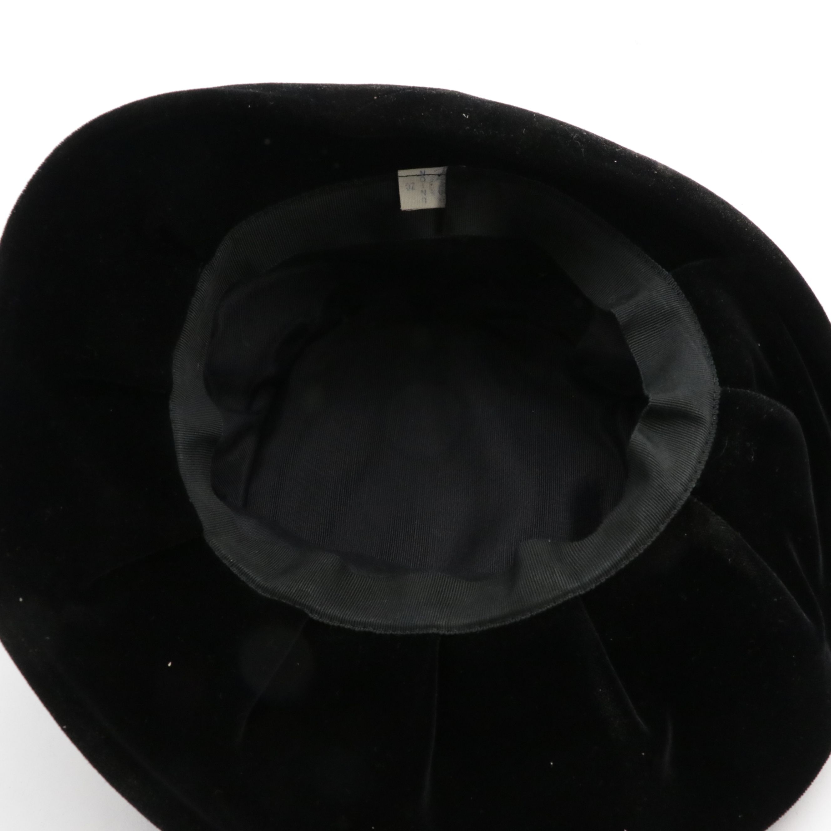 BSA Red Wool Beret, Moroccan Leather Gloves, and Floppy Velvet Bucket Hat