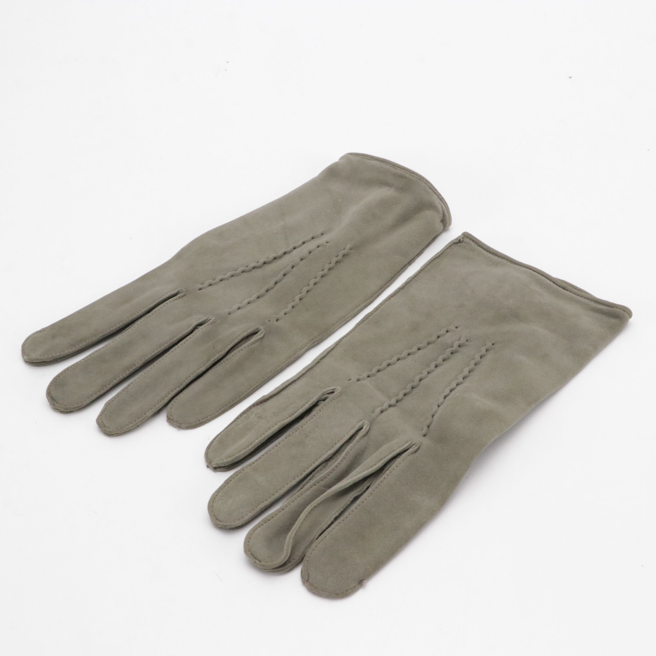 BSA Red Wool Beret, Moroccan Leather Gloves, and Floppy Velvet Bucket Hat