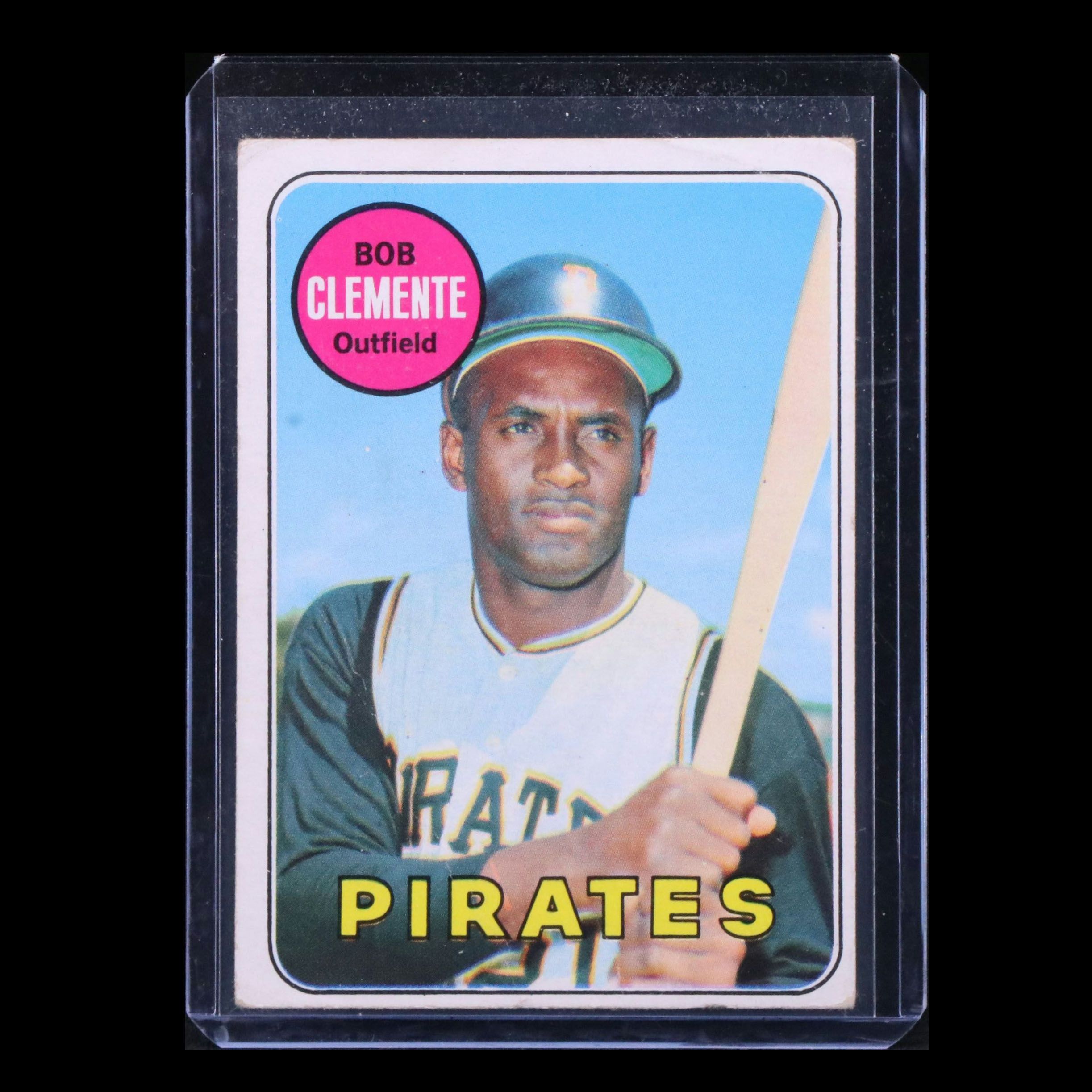 1969 Topps Roberto Clemente Pittsburgh Pirates Baseball Card