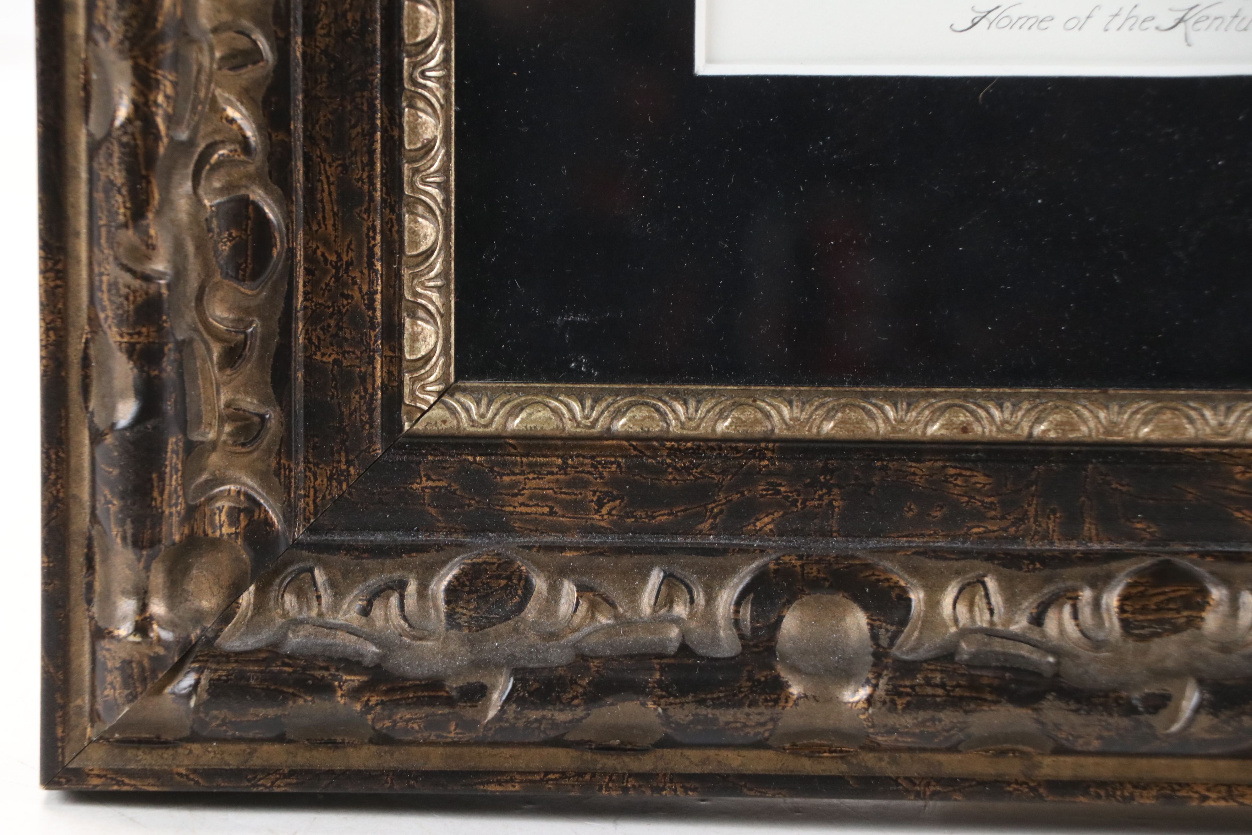 Geneva South Lithograph "Twin Towers of Churchill Downs," 1967