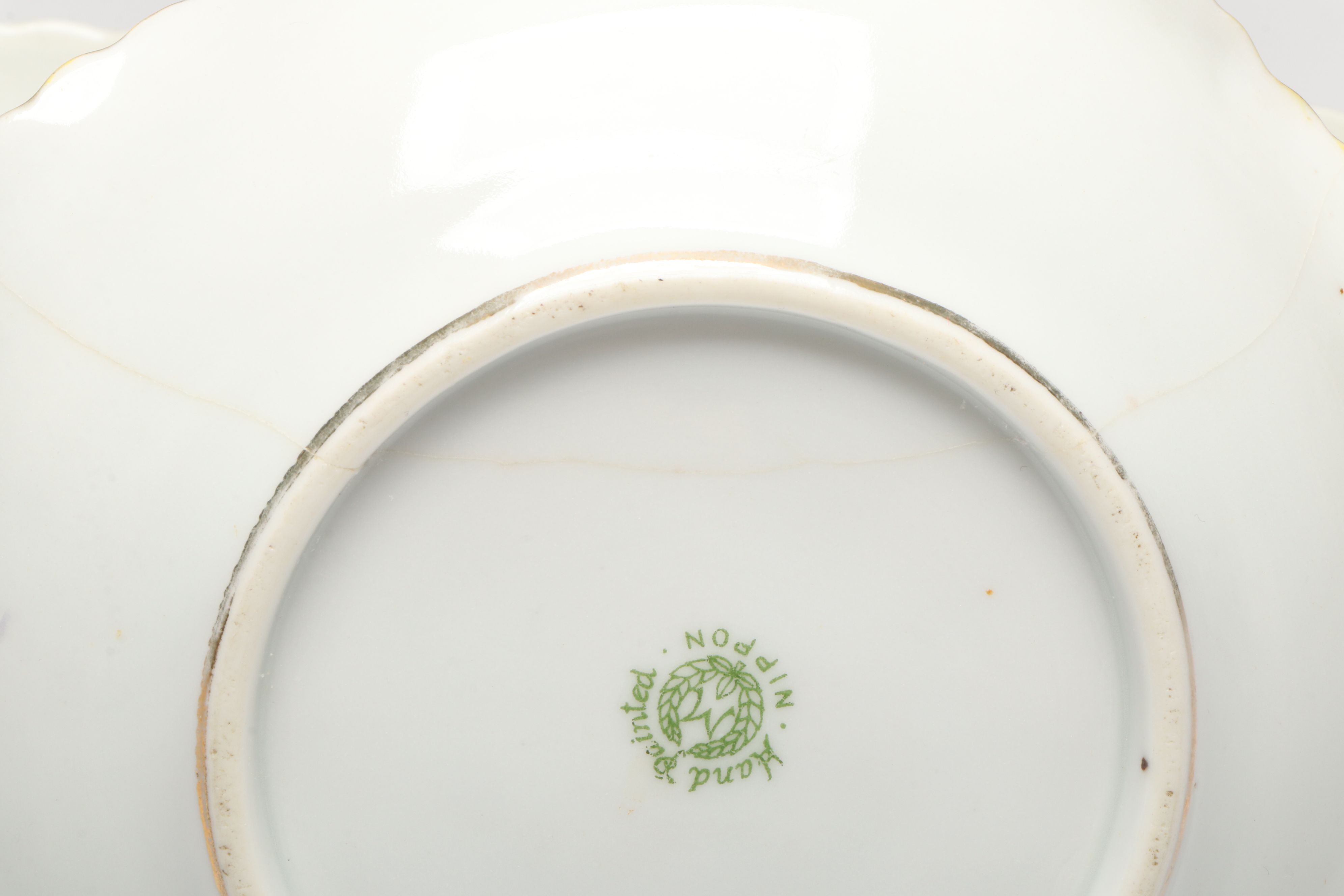 Bavarian Porcelain Chocolate Set and Japanese Bowl, Late 19th/Early 20th C.