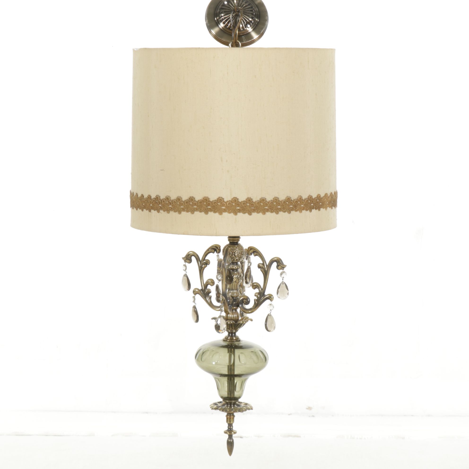 Hollywood Regency Pendant Lamp, Mid-20th Century