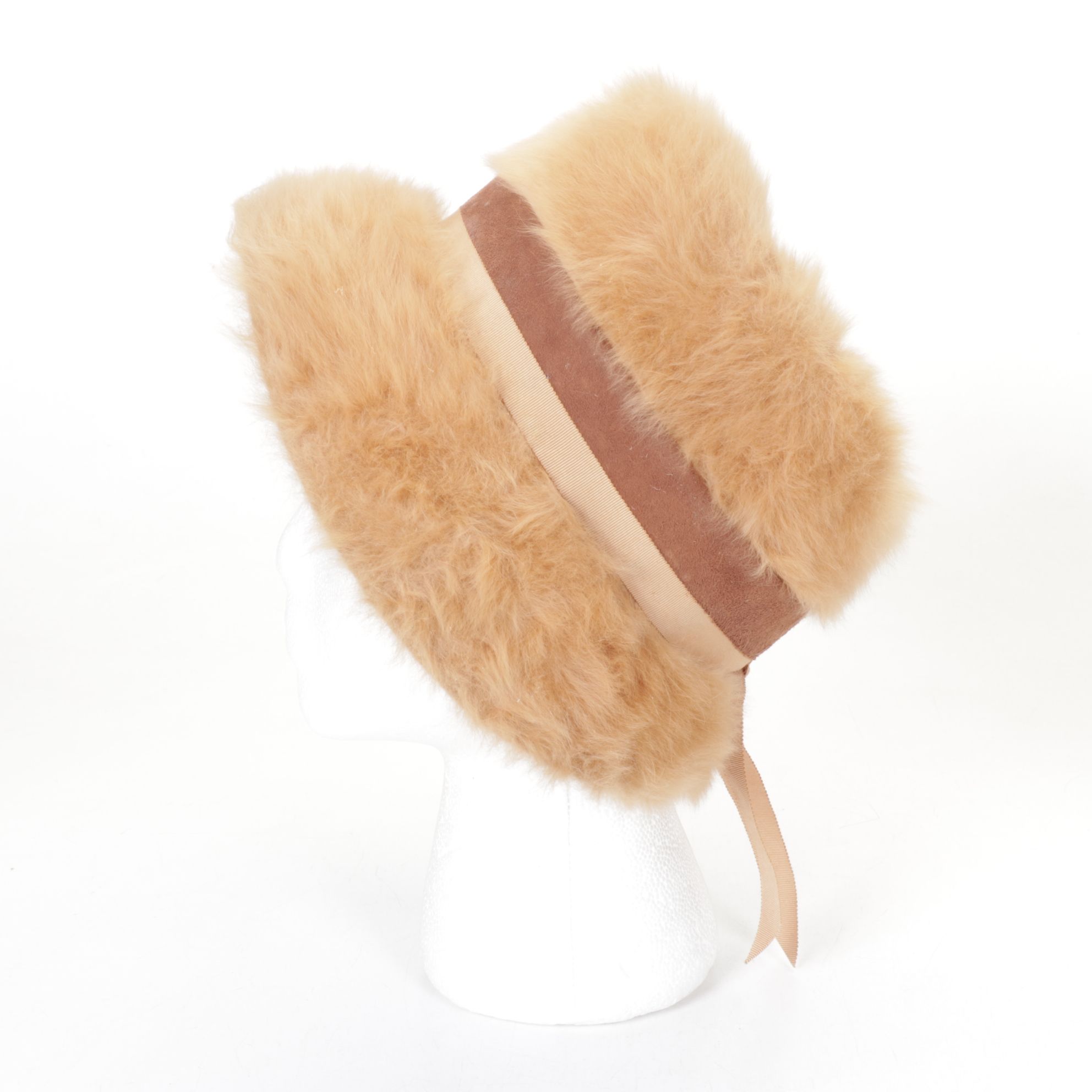 Mousse HB Faux Fur Cloche with Monterey, Mr. John Jr. and Glenover Hats, 1970s