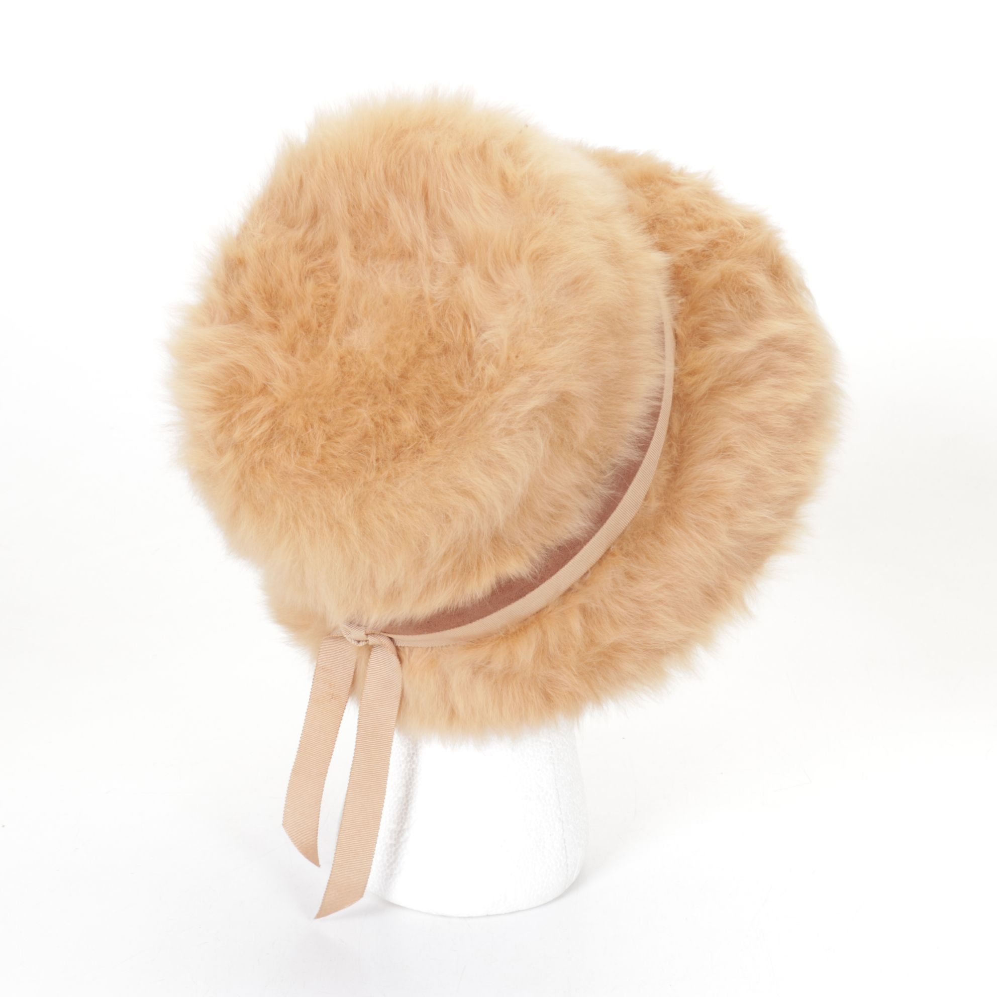 Mousse HB Faux Fur Cloche with Monterey, Mr. John Jr. and Glenover Hats, 1970s