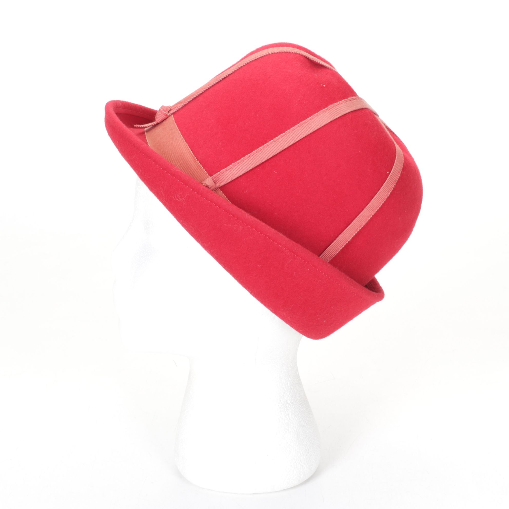 Mousse HB Faux Fur Cloche with Monterey, Mr. John Jr. and Glenover Hats, 1970s