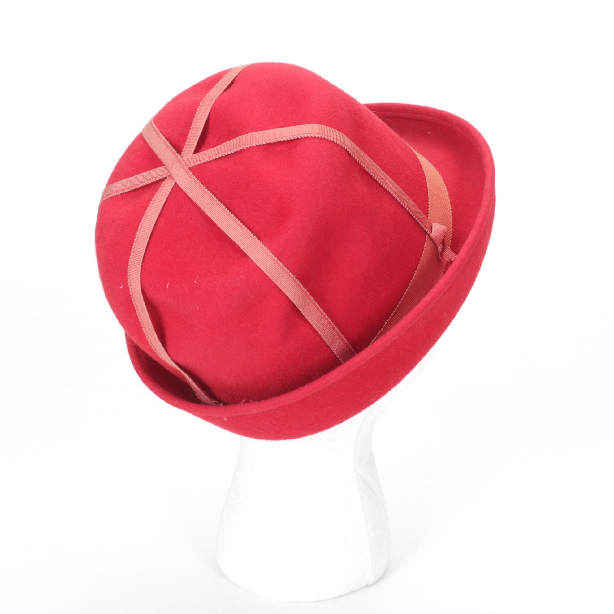 Mousse HB Faux Fur Cloche with Monterey, Mr. John Jr. and Glenover Hats, 1970s