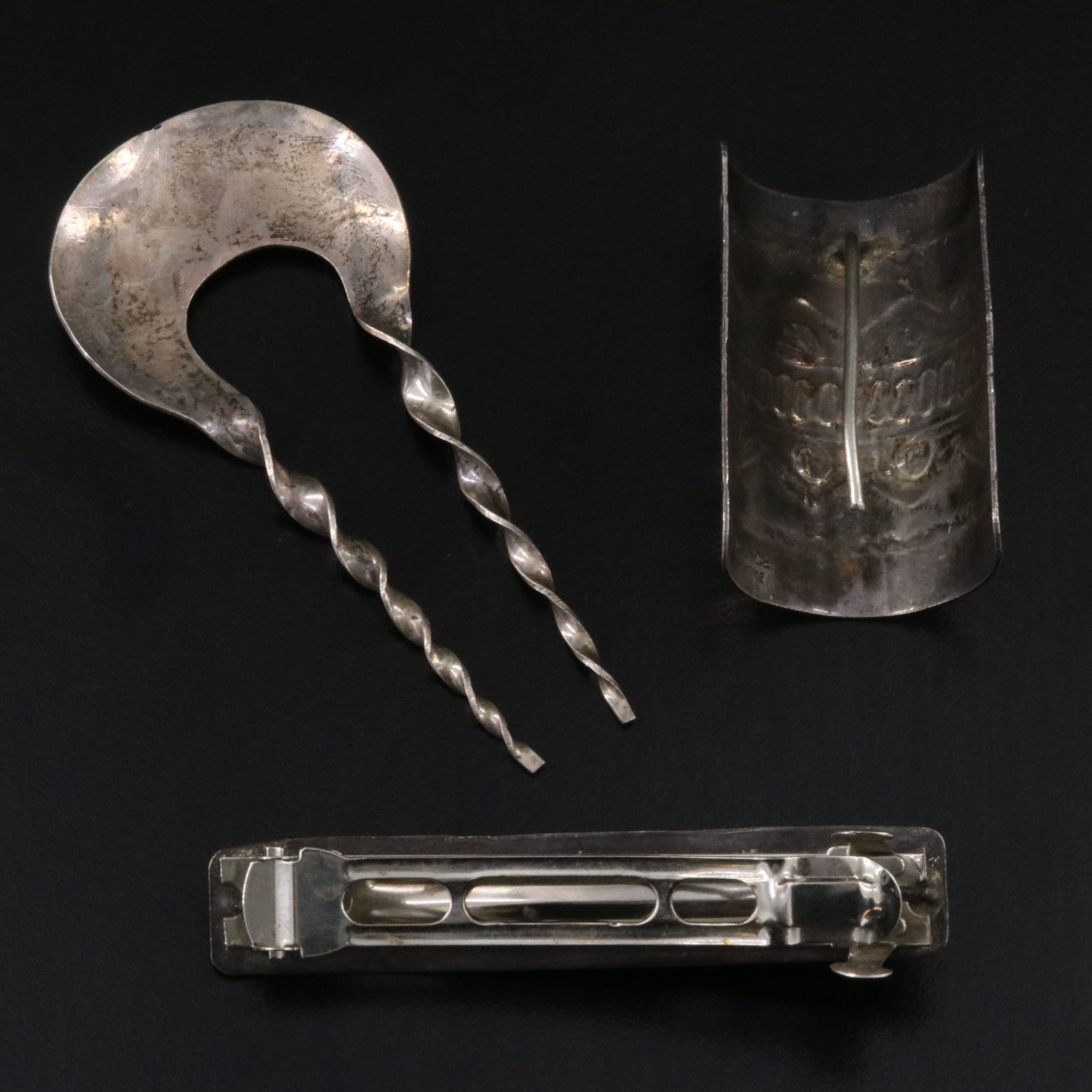 Southwestern Sterling Turquoise Hair Accessories ft. B. Soce Navajo Diné