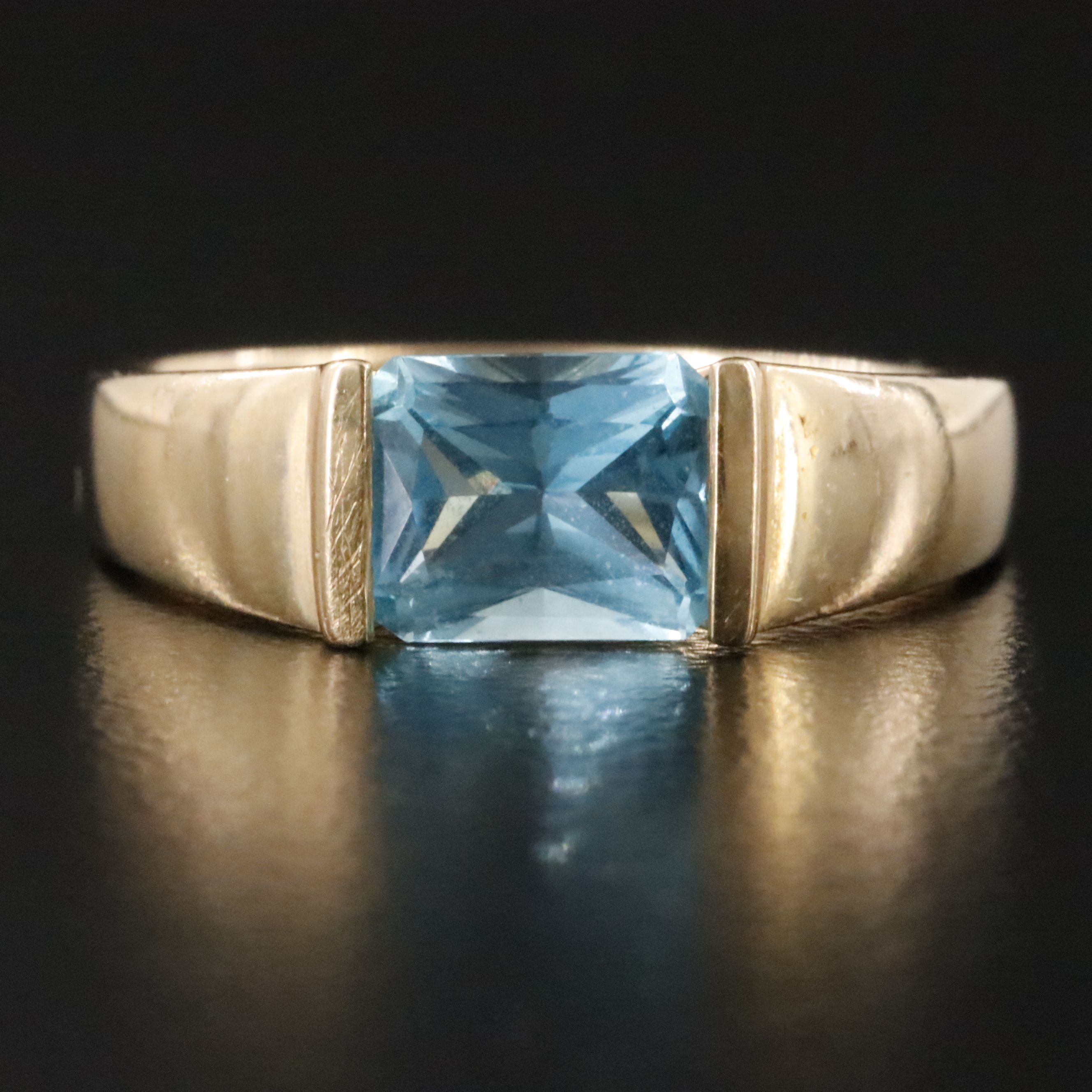 10K Topaz Ring