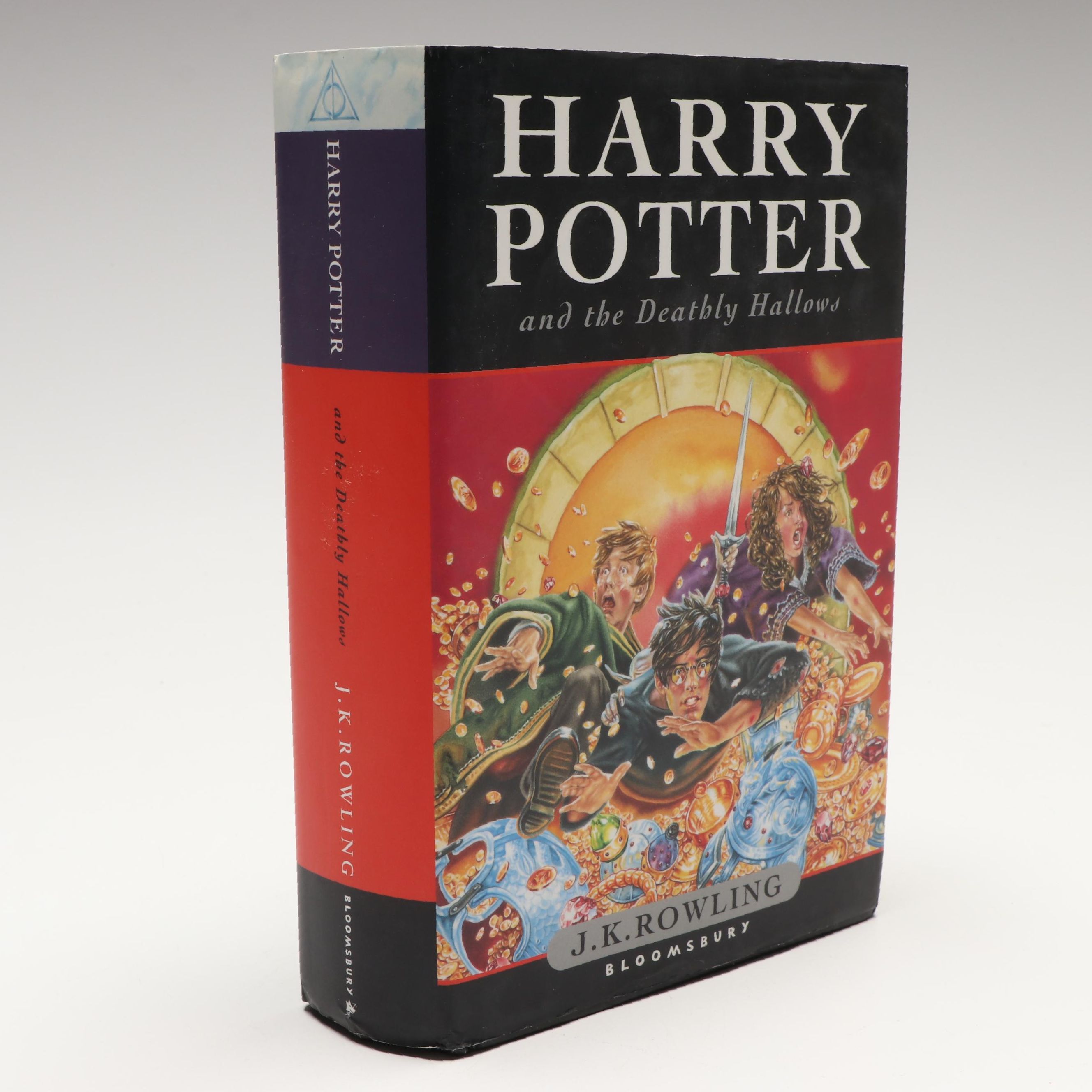 First UK Edition "Harry Potter and the Deathly Hallows" by J. K. Rowling