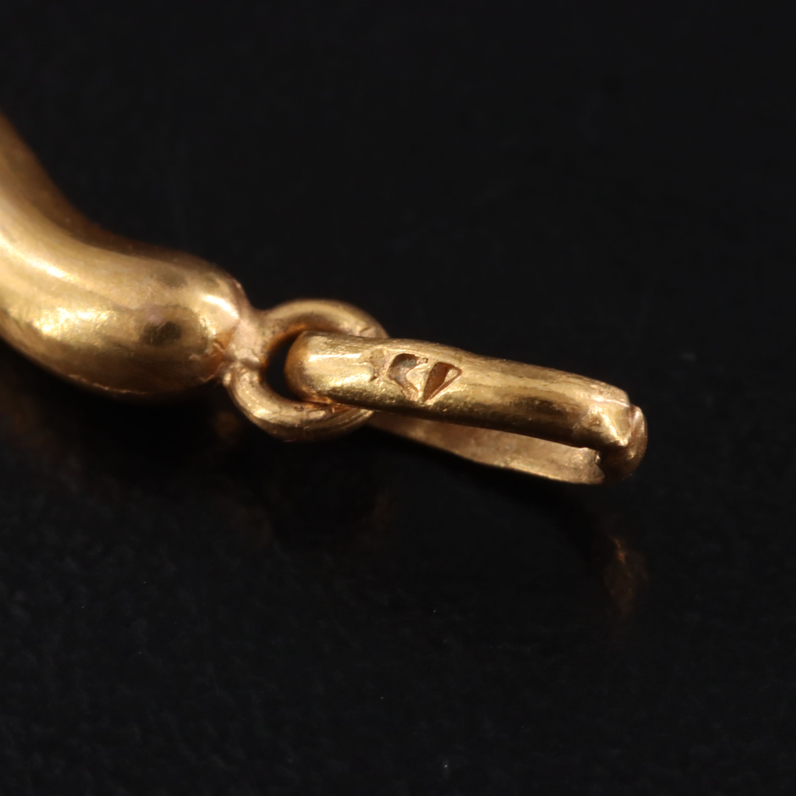 18K Cornicello Pendant