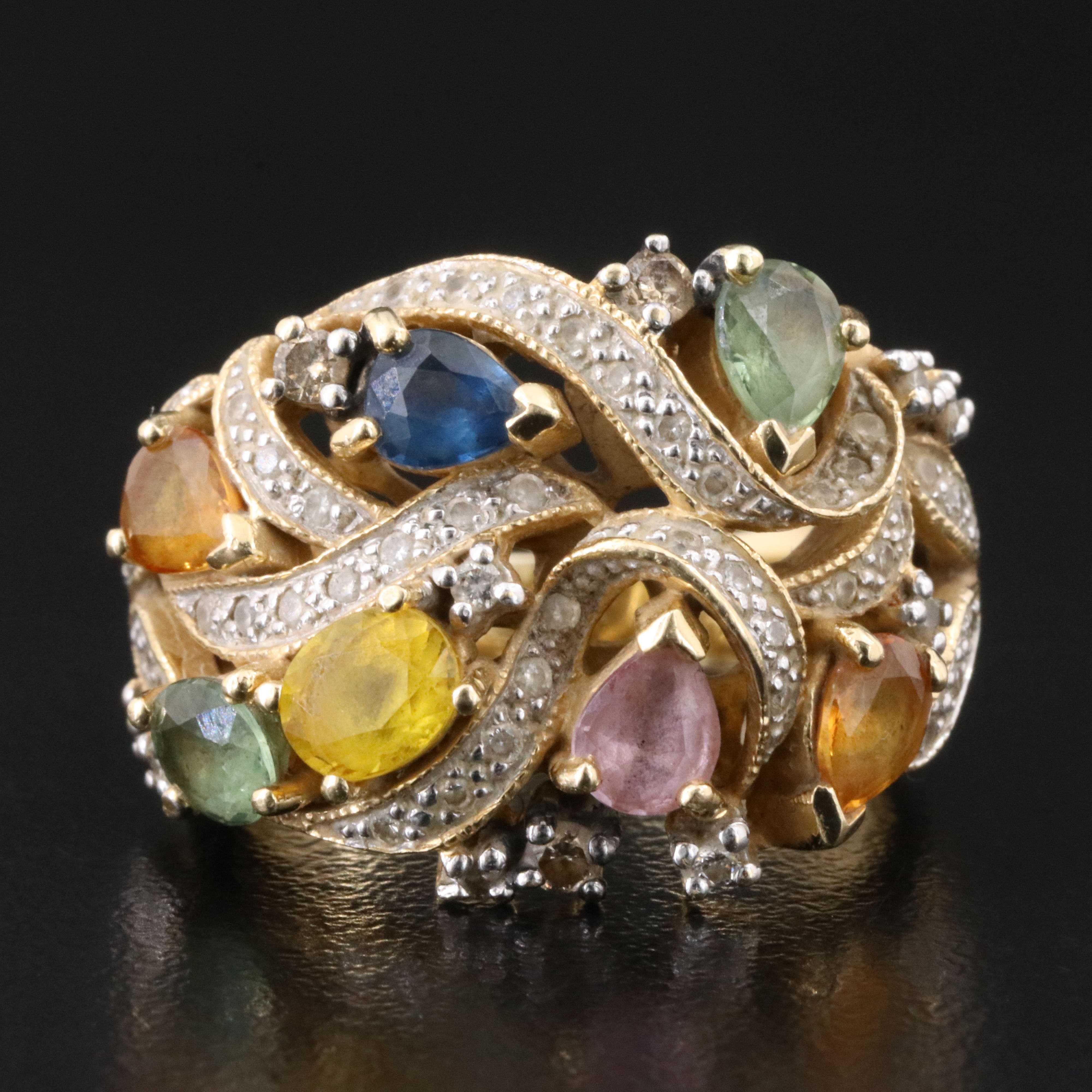 Le Vian 14K Gemstone Ring Including 0.52 CTW Diamonds