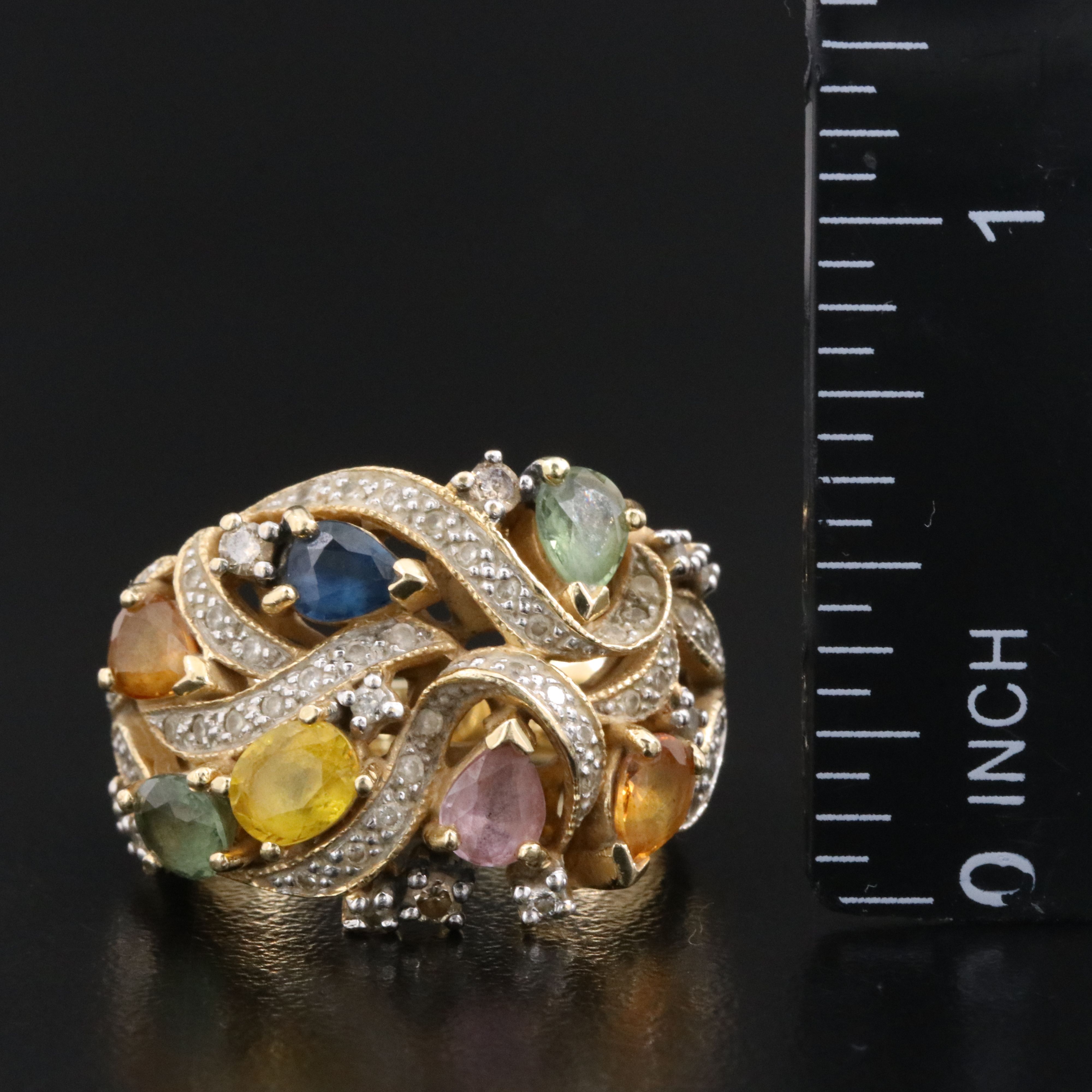 Le Vian 14K Gemstone Ring Including 0.52 CTW Diamonds
