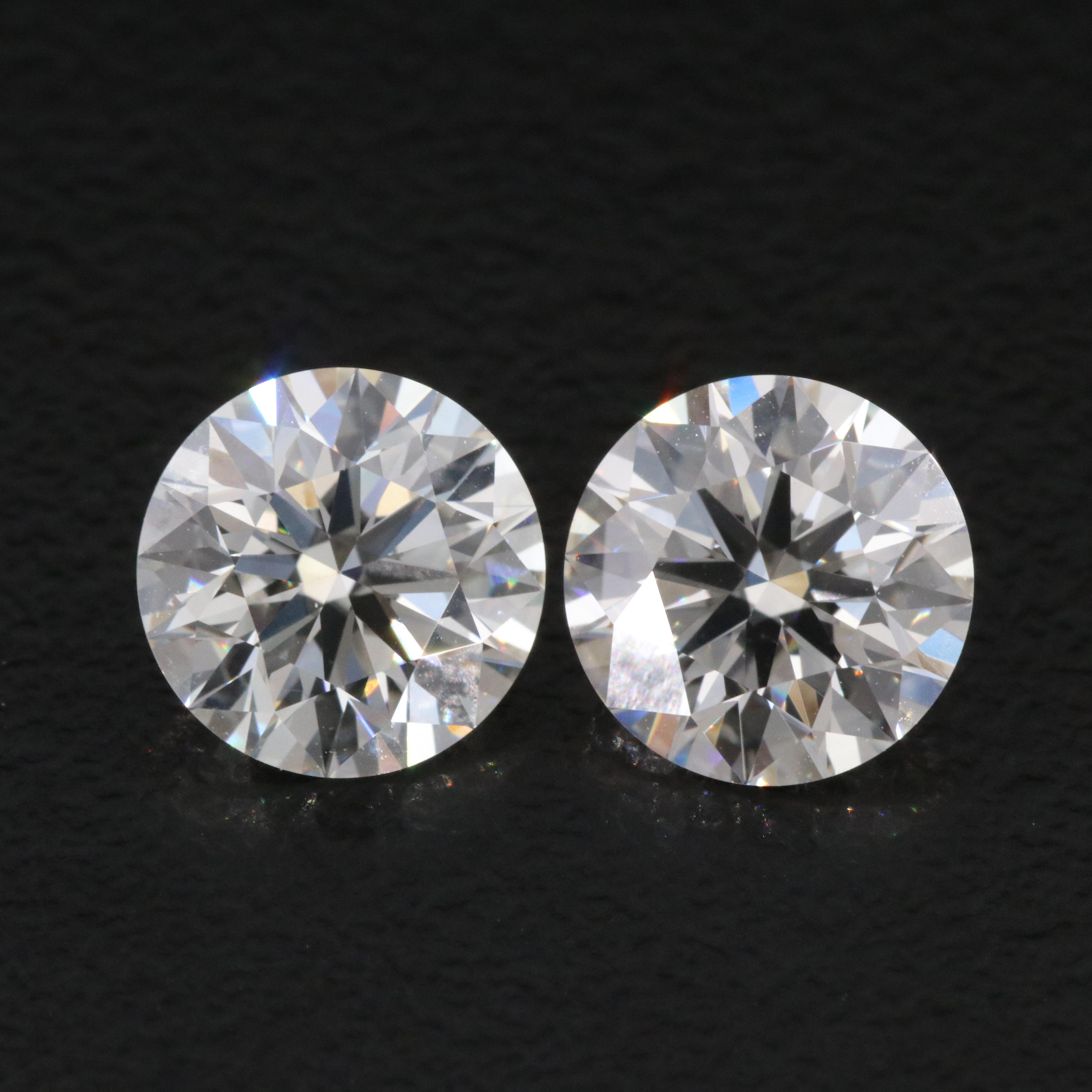 Loose 3.13 CTW Lab Grown Diamond Pair