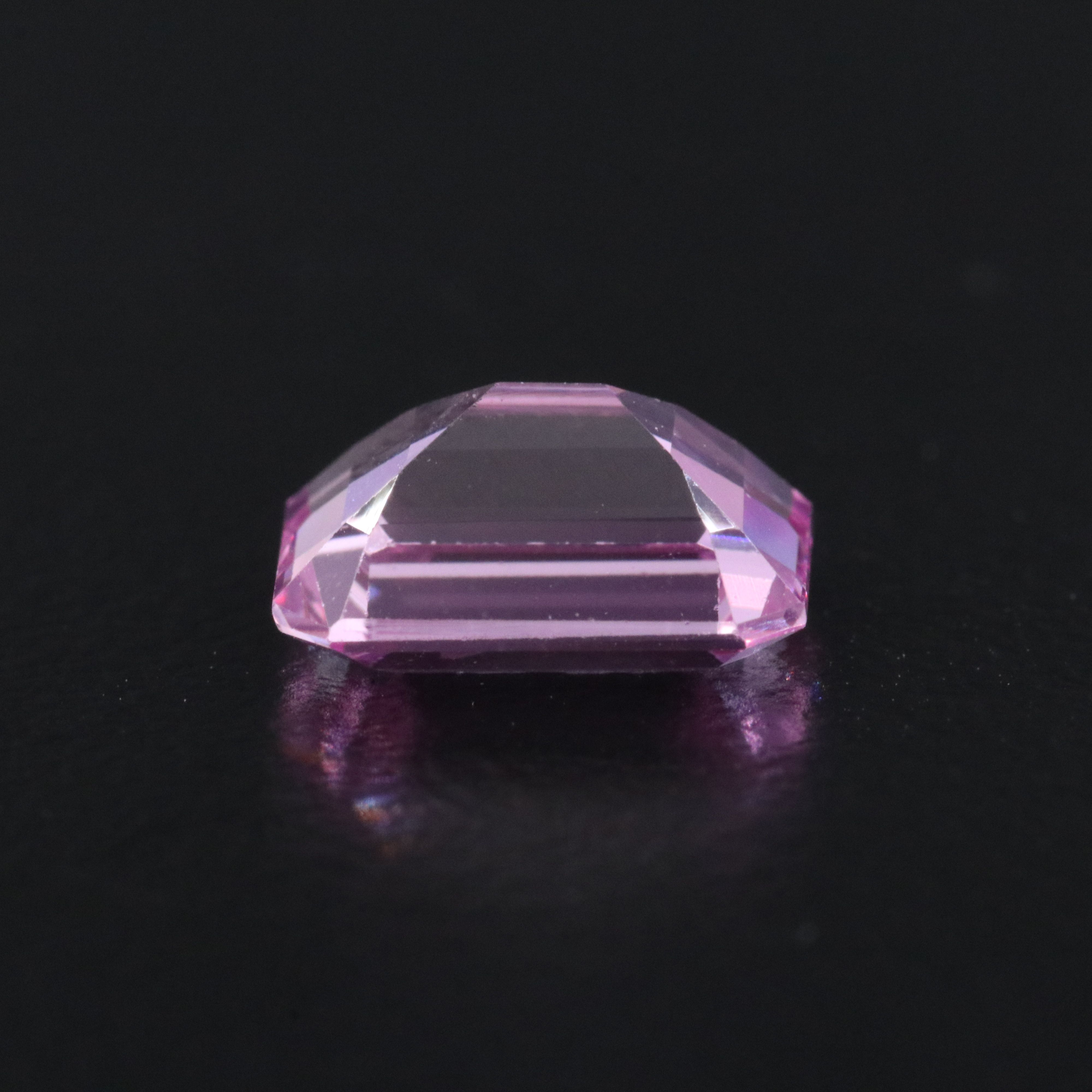 Loose 2.97 CT Lab Grown Sapphire