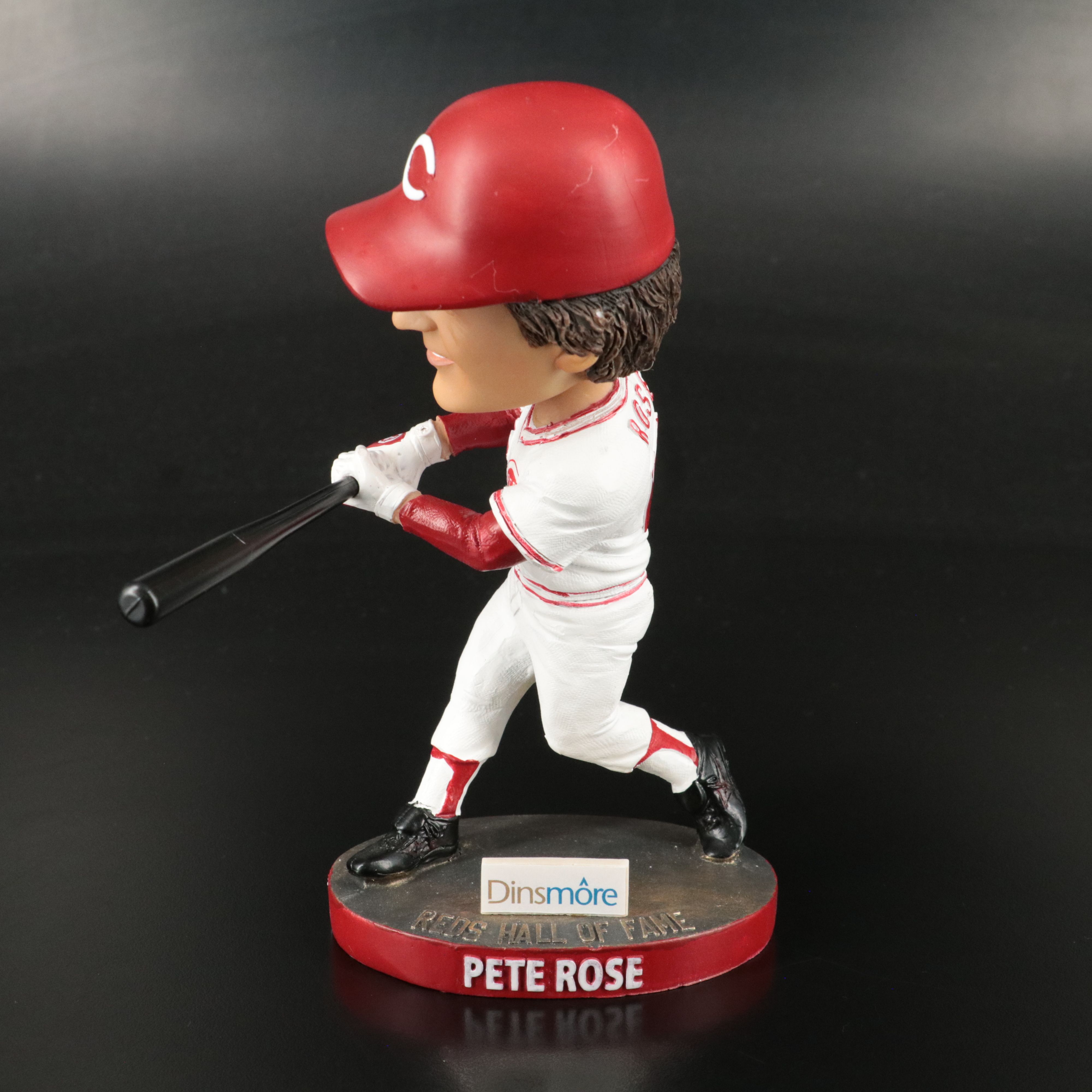 Pete Rose Cincinnati Reds Bobblehead, Reds Hall of Fame Museum Issue