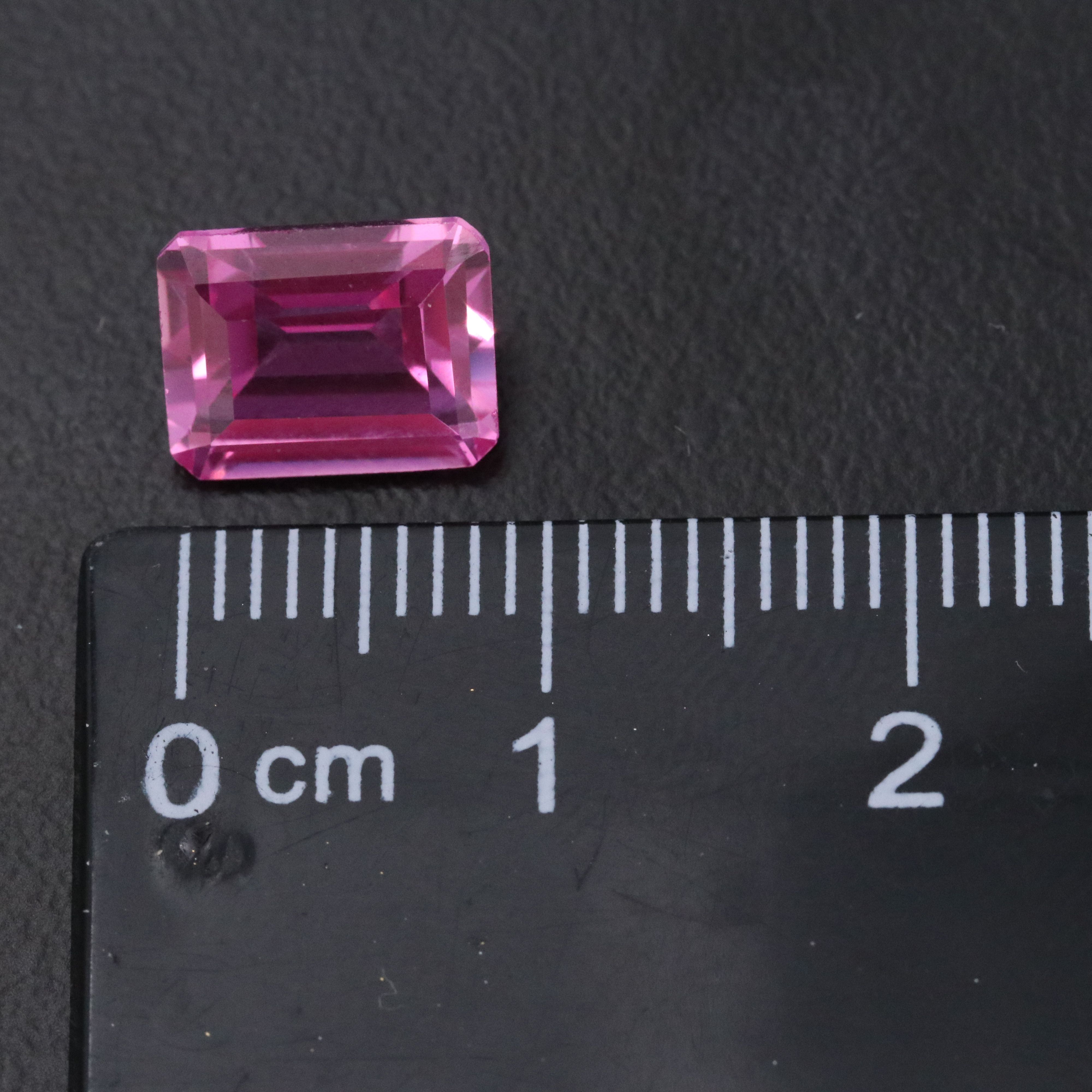 Loose 3.30 CT Lab Grown Sapphire
