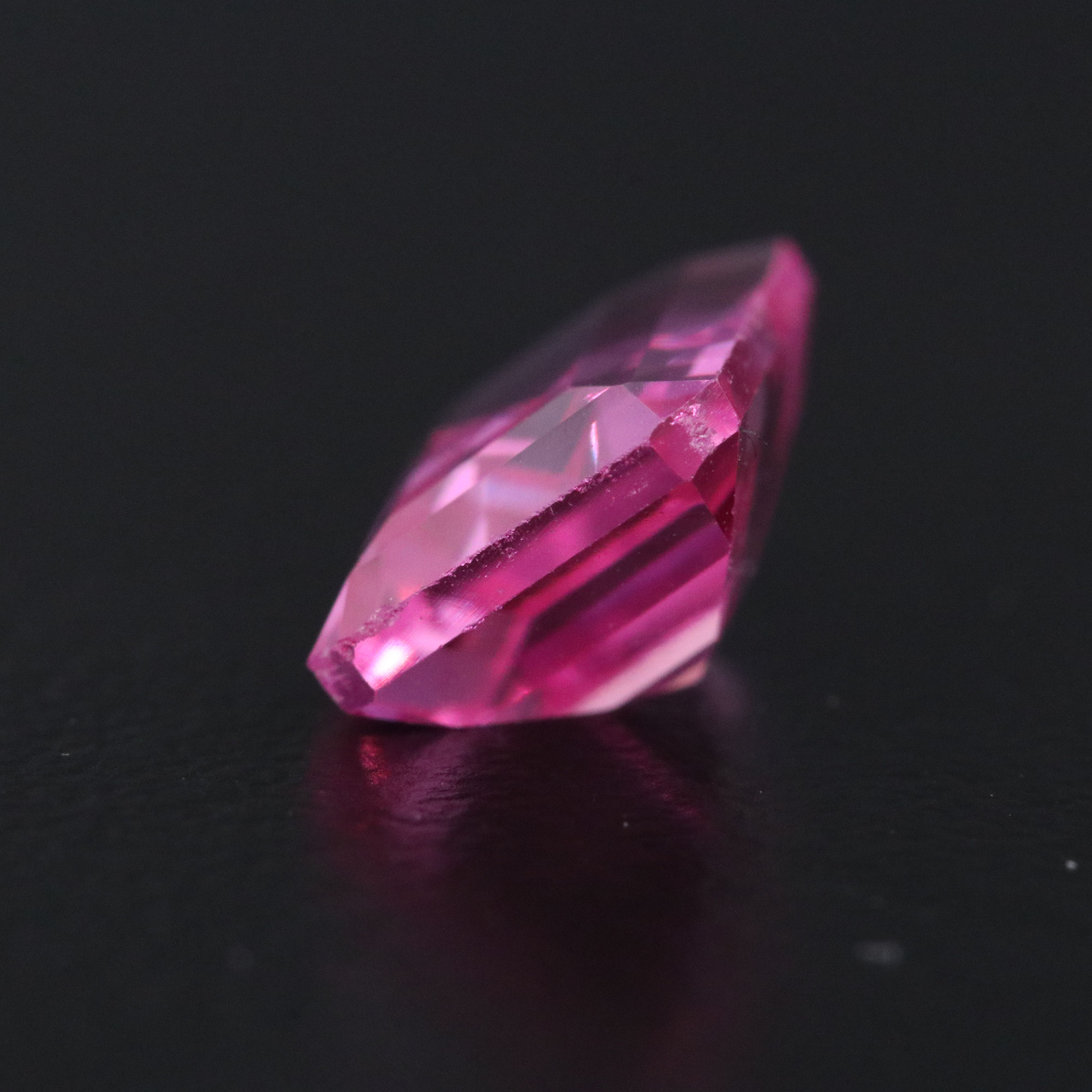 Loose 3.30 CT Lab Grown Sapphire