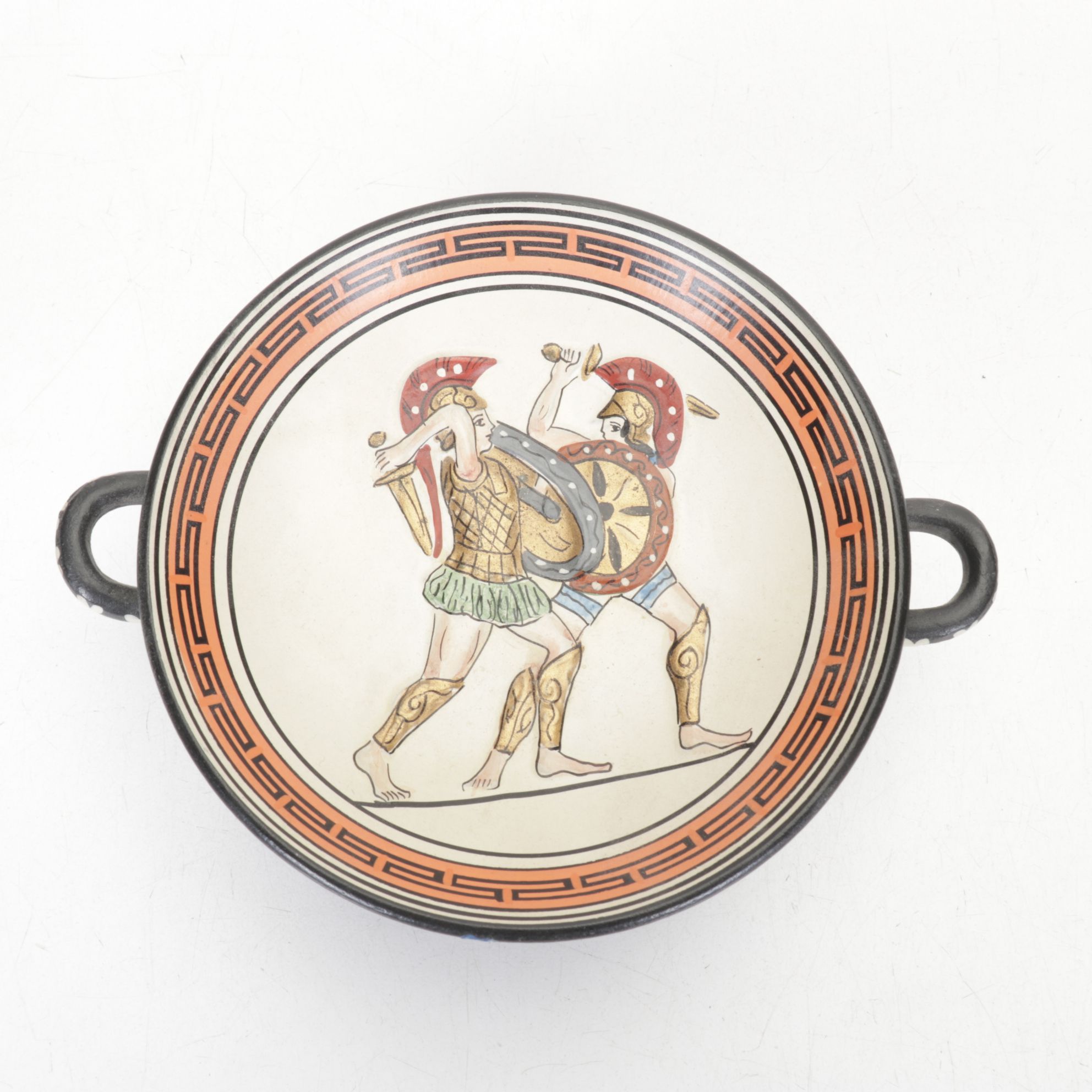 Greek Hellenic "Keramikos" Pyxis, Kylix and Amphora Vase