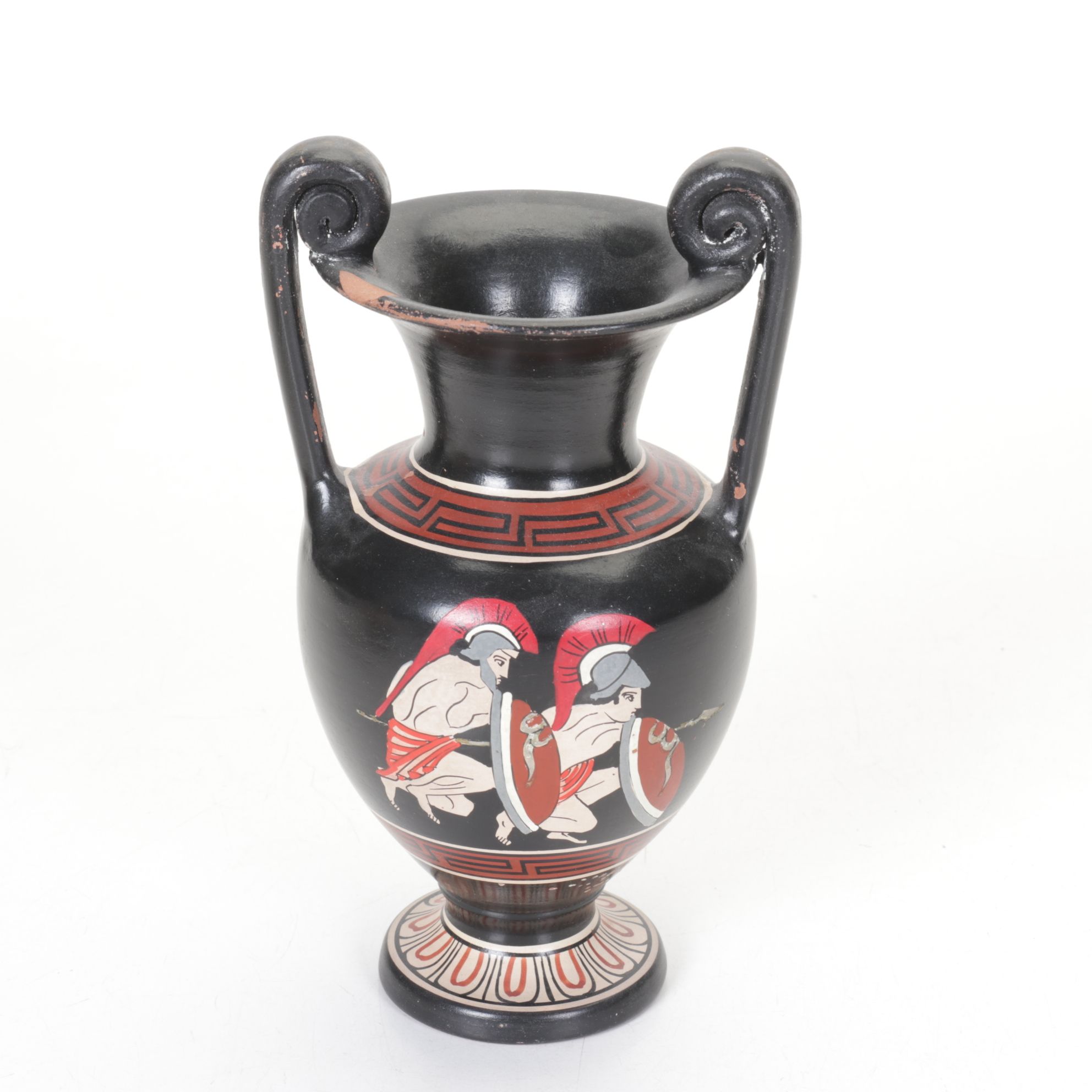 Greek Hellenic "Keramikos" Pyxis, Kylix and Amphora Vase