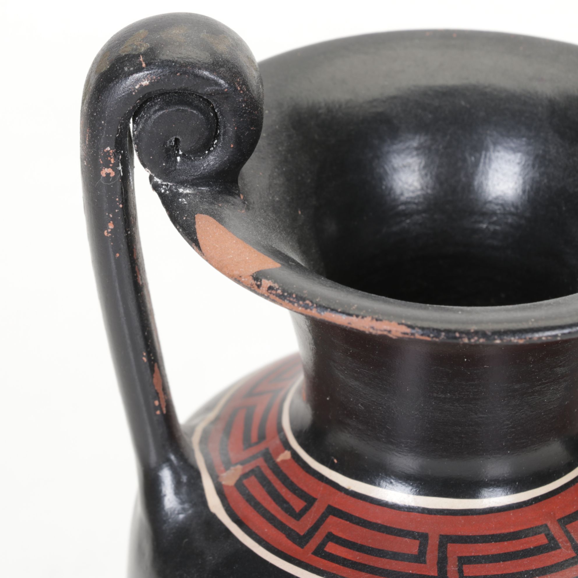 Greek Hellenic "Keramikos" Pyxis, Kylix and Amphora Vase