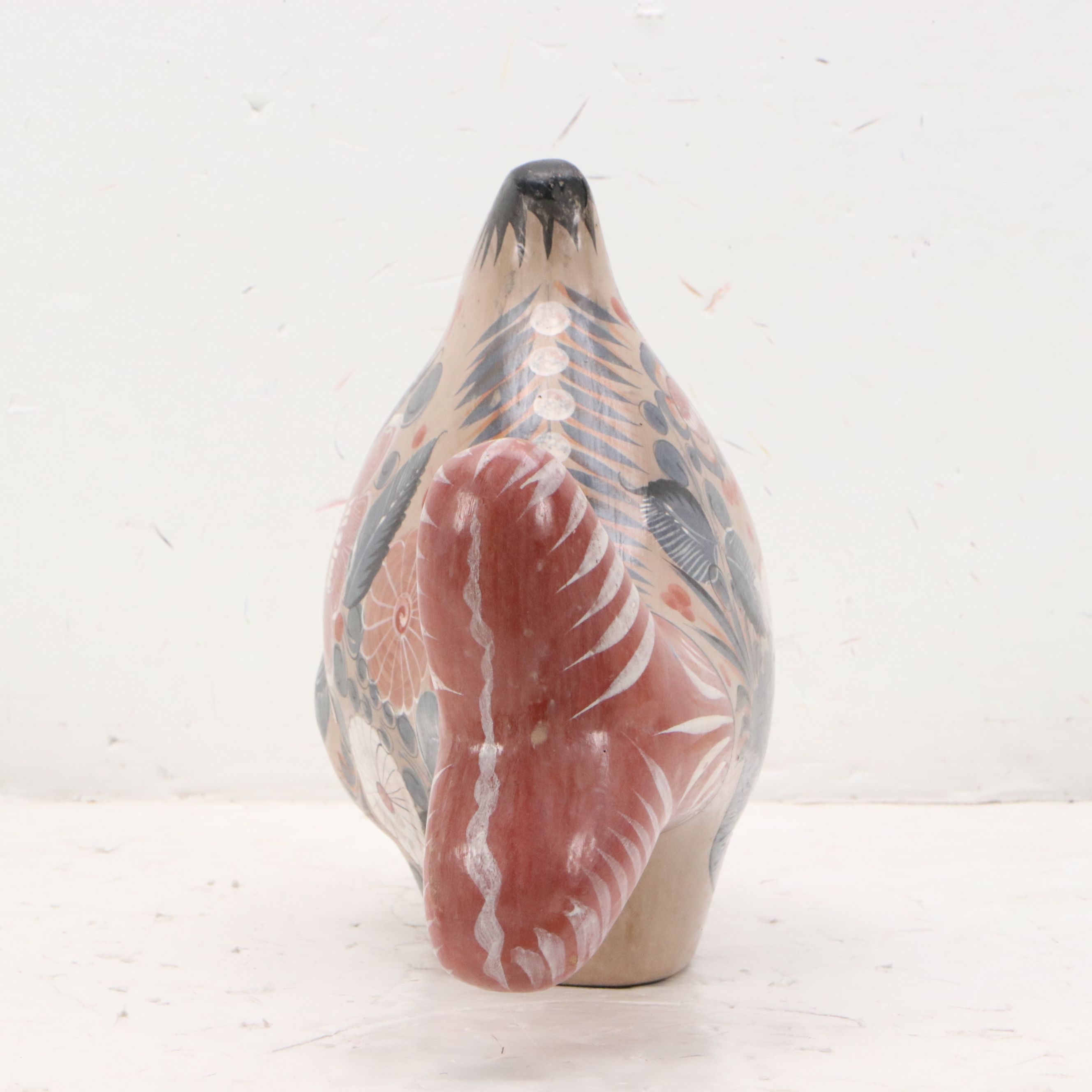 Hand-Painted Tonalá Ceramic Fish, Late 20th Century