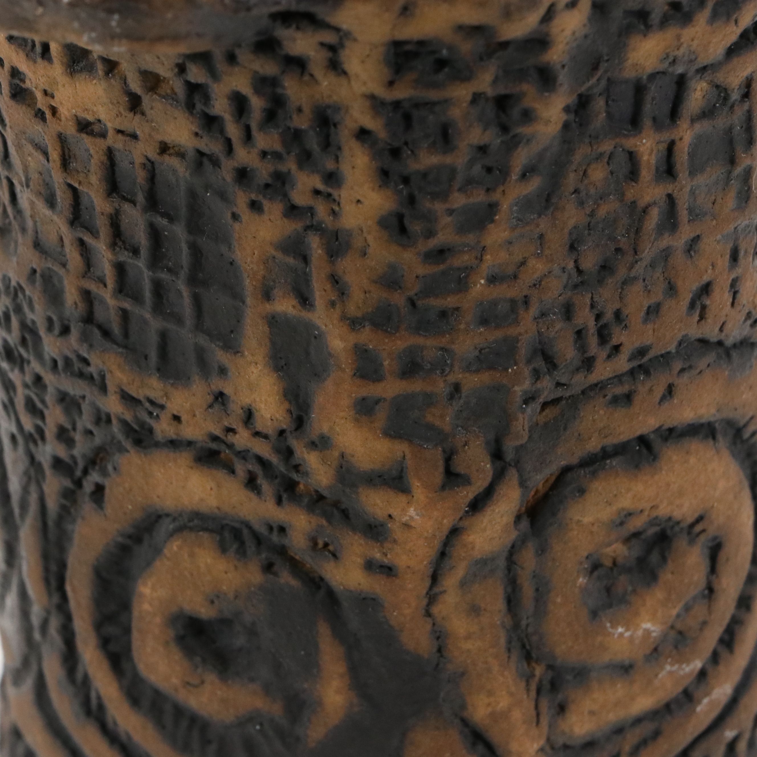 Earthenware Organically Shaped Vase, Late 20th/Early 21st Century