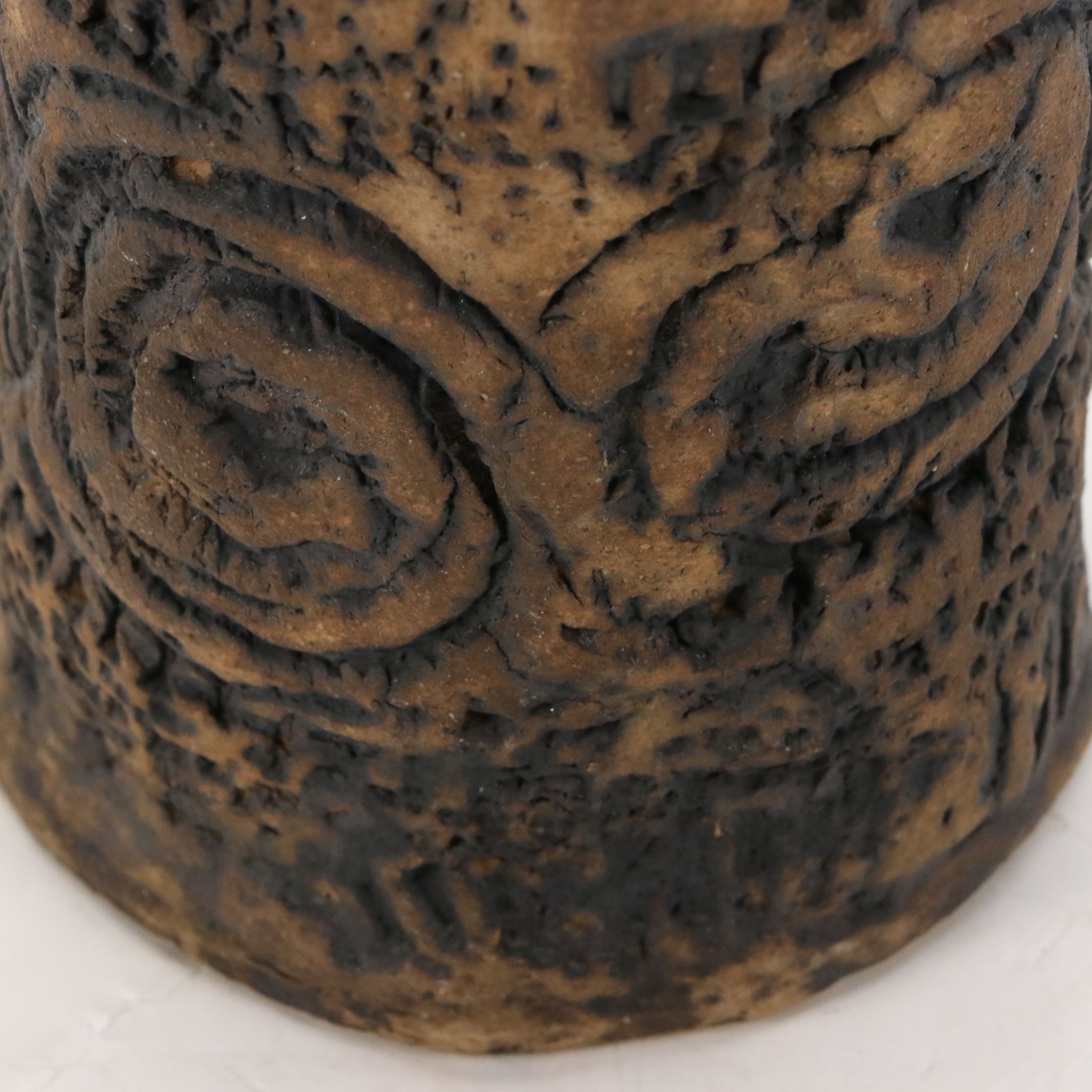 Earthenware Organically Shaped Vase, Late 20th/Early 21st Century
