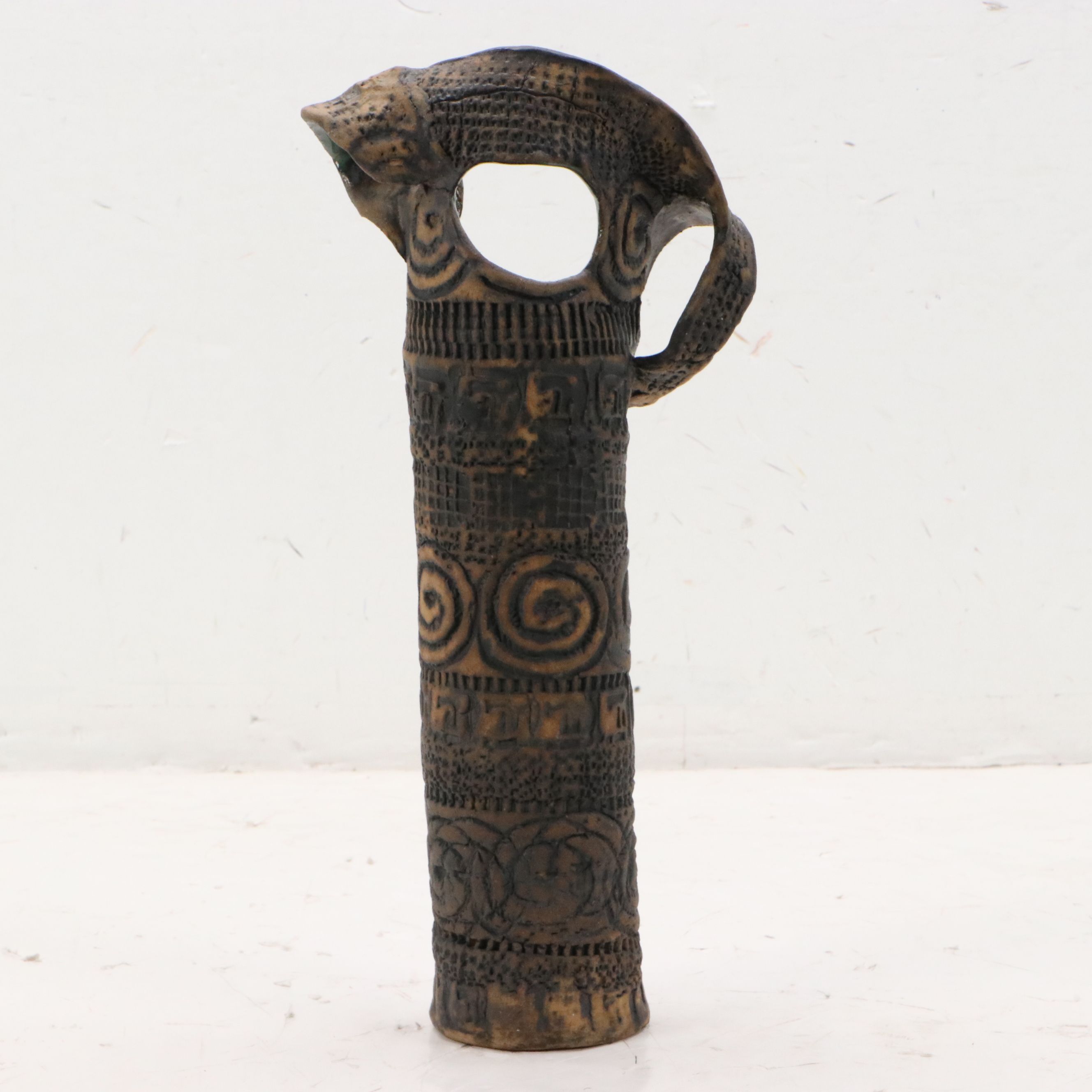 Earthenware Organically Shaped Vase, Late 20th/Early 21st Century