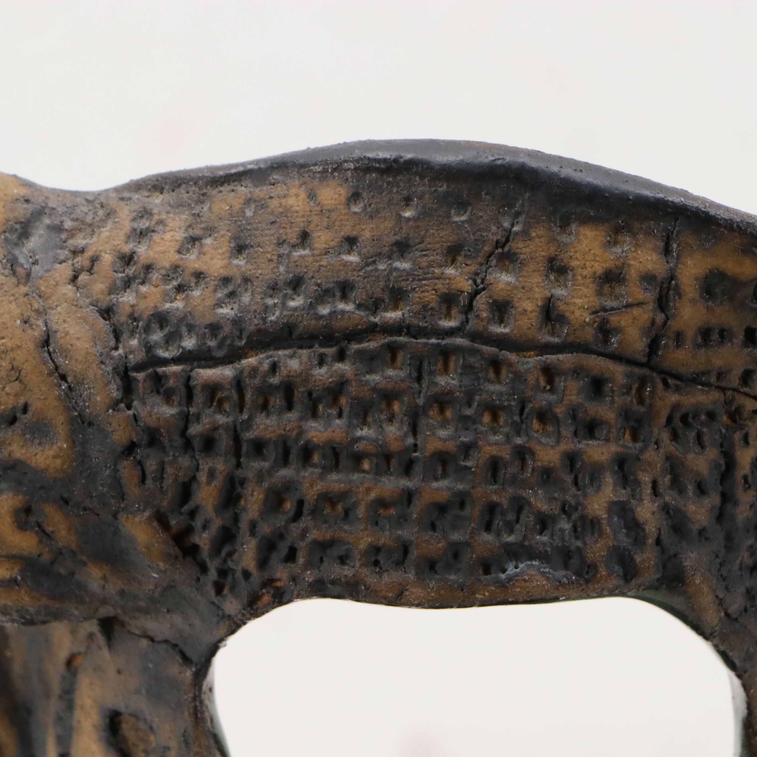 Earthenware Organically Shaped Vase, Late 20th/Early 21st Century