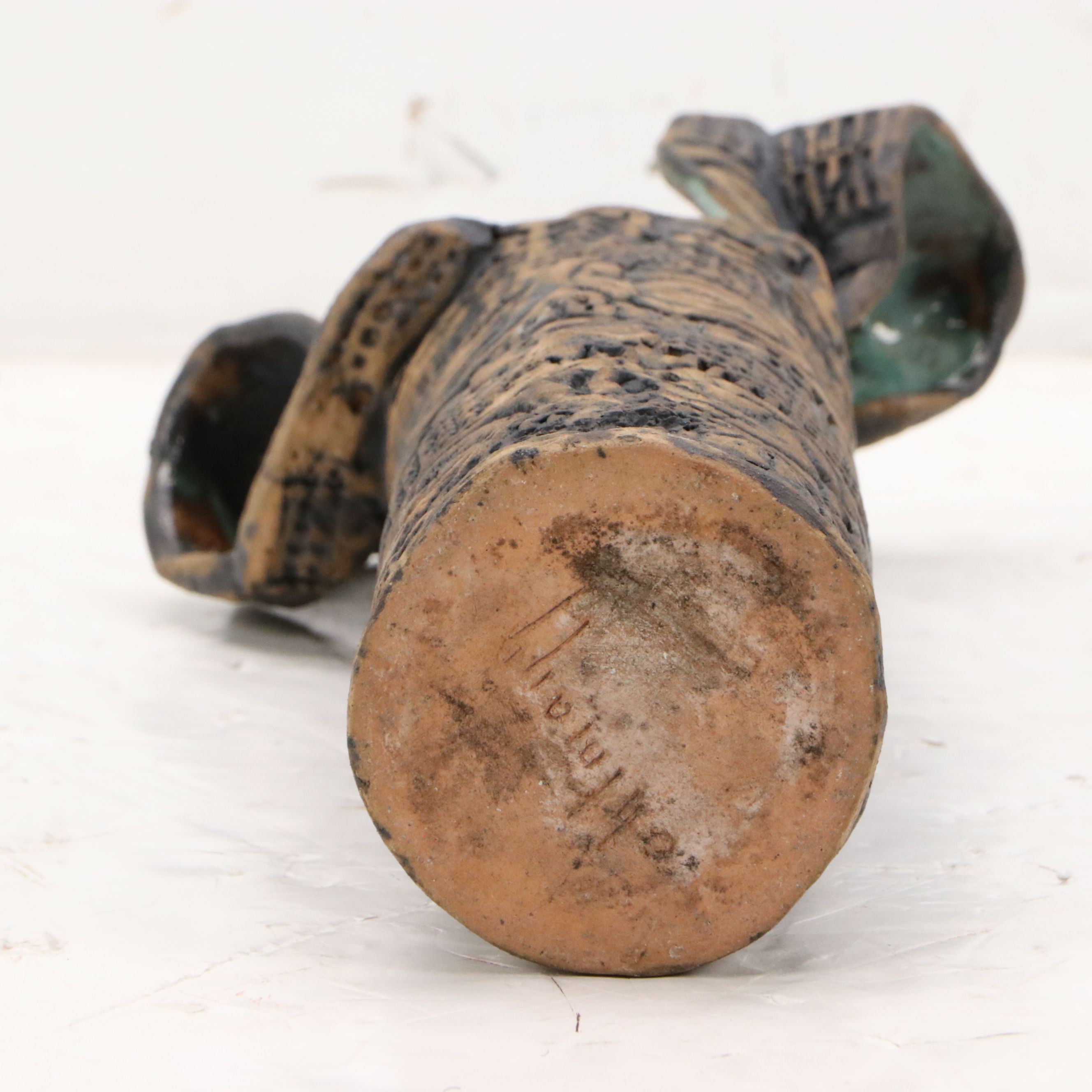 Earthenware Organically Shaped Vase, Late 20th/Early 21st Century