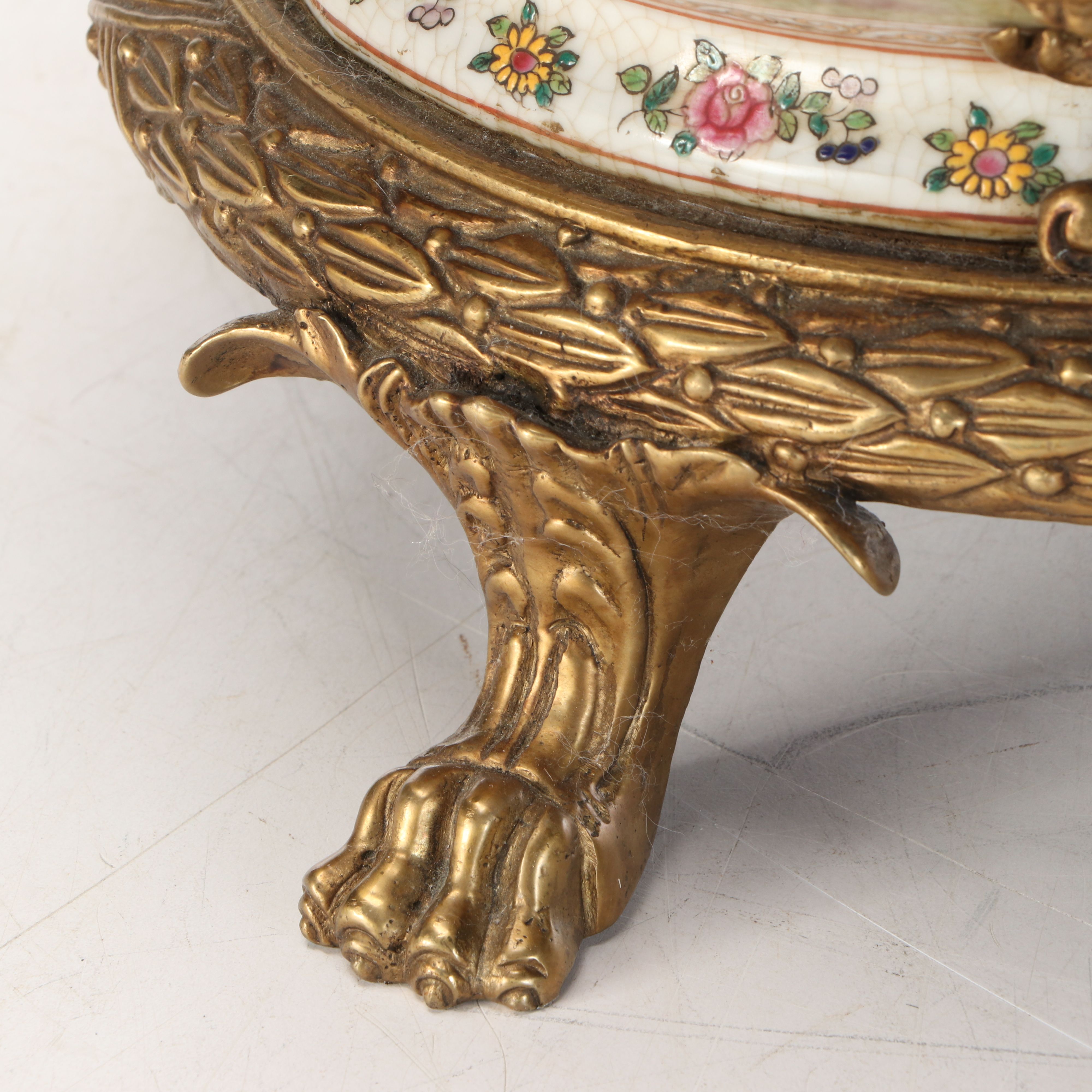 Chinese Export Famille Rose Footed Fishbowl Planter