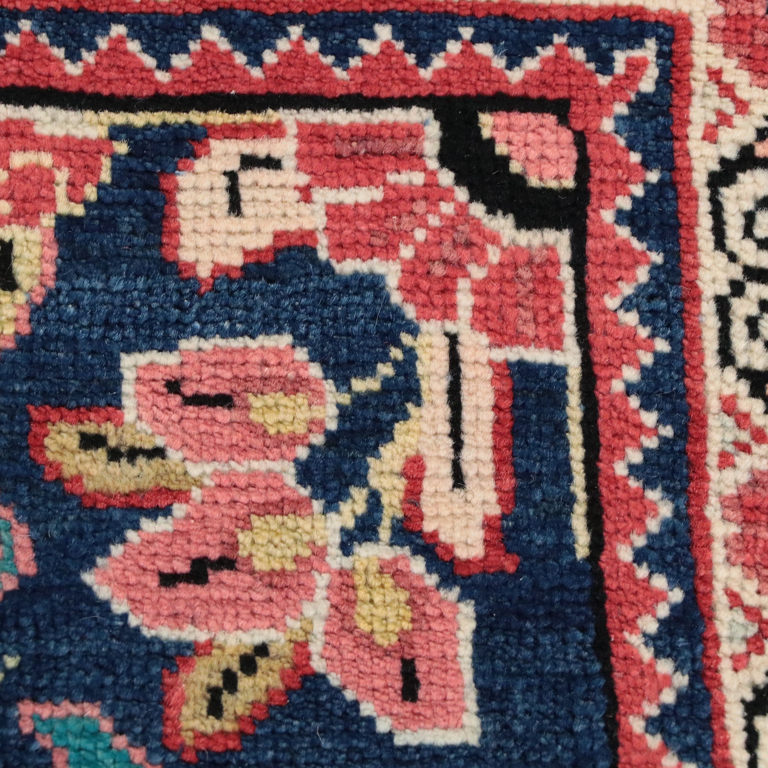 10'5 x 13'10 Hand-Knotted Persian Kerman Room-Sized Rug