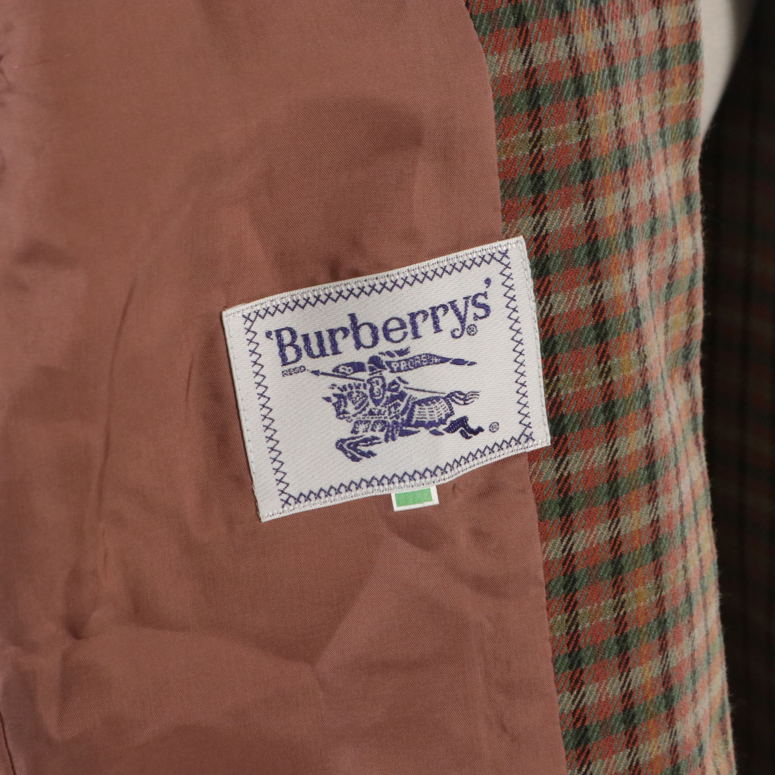 Burberrys Skirt Suit in Wool Plaid