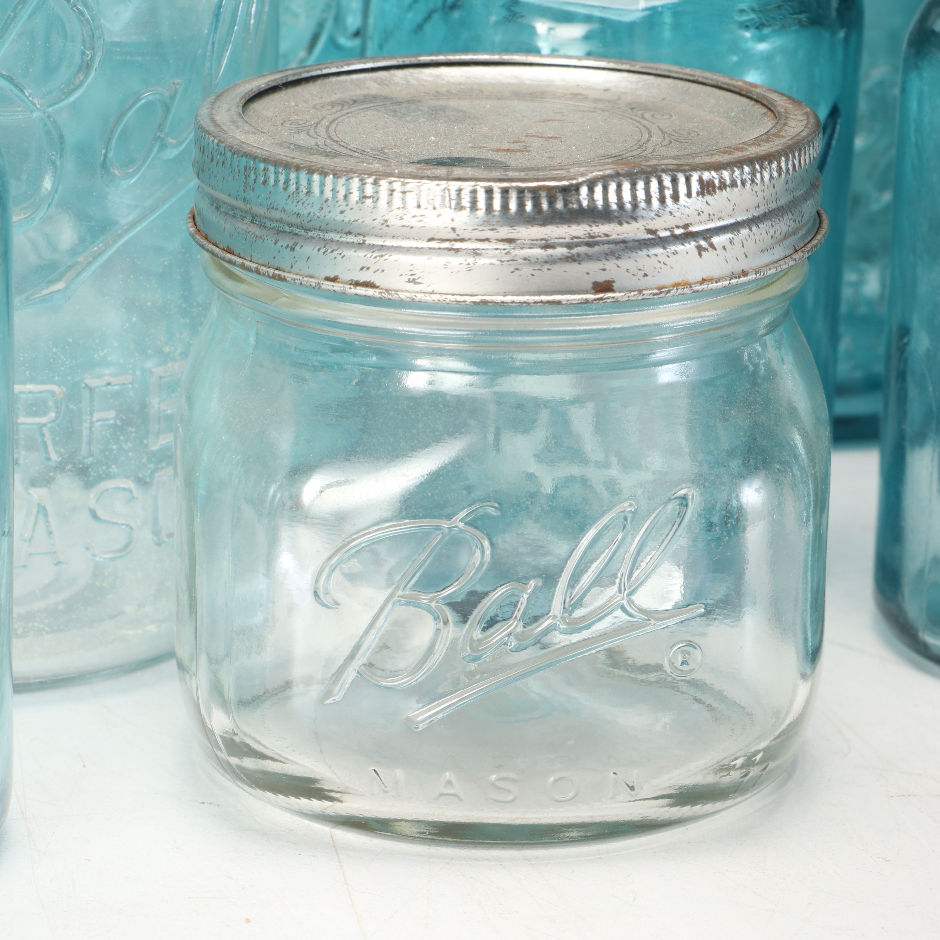 Ball Blue "Perfect Mason" and More Glass Canning Jars, ca. 1910-2000s