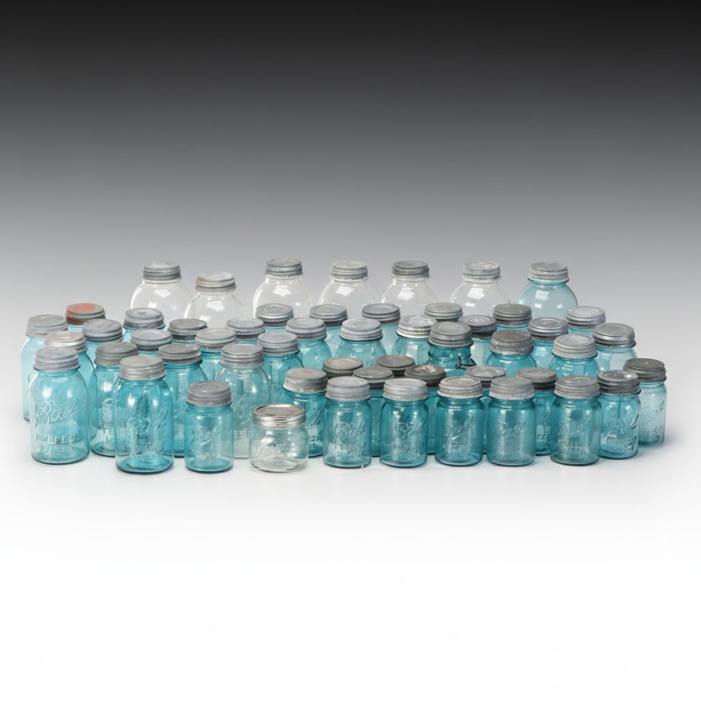Ball Blue "Perfect Mason" and More Glass Canning Jars, ca. 1910-2000s