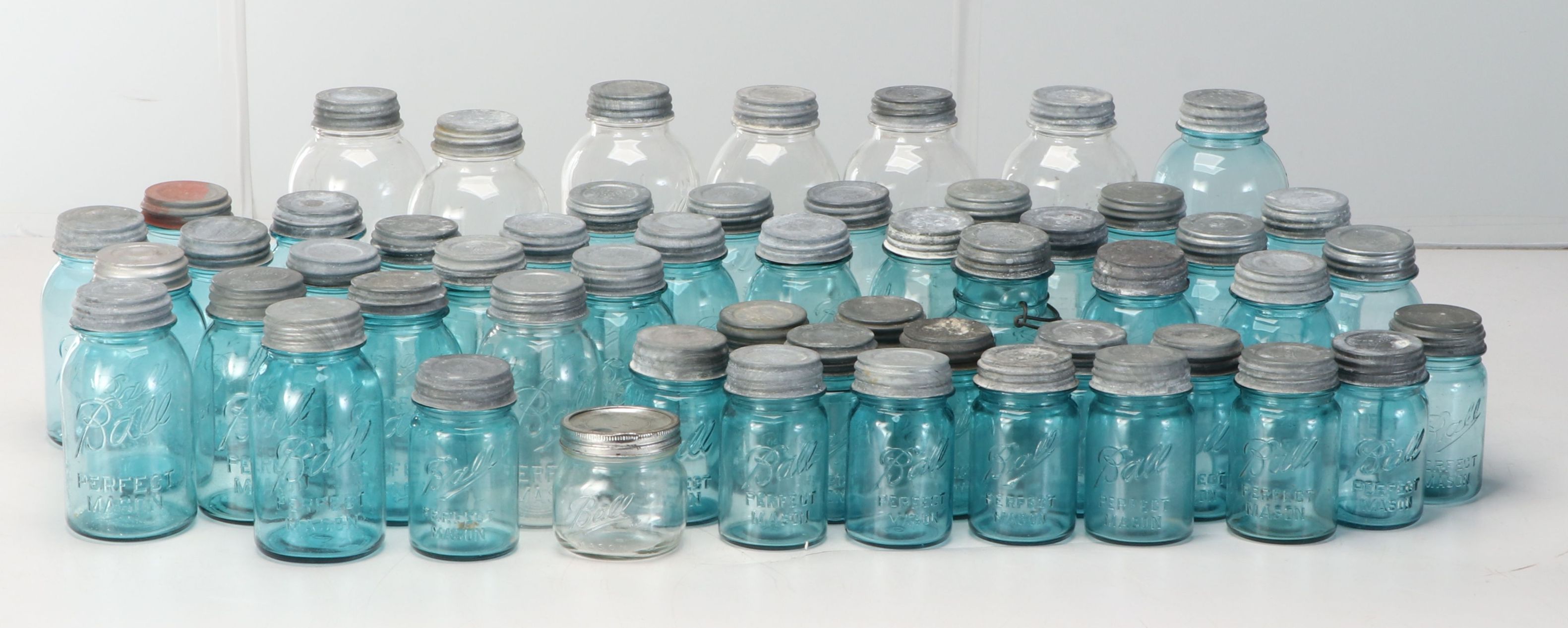 Ball Blue "Perfect Mason" and More Glass Canning Jars, ca. 1910-2000s