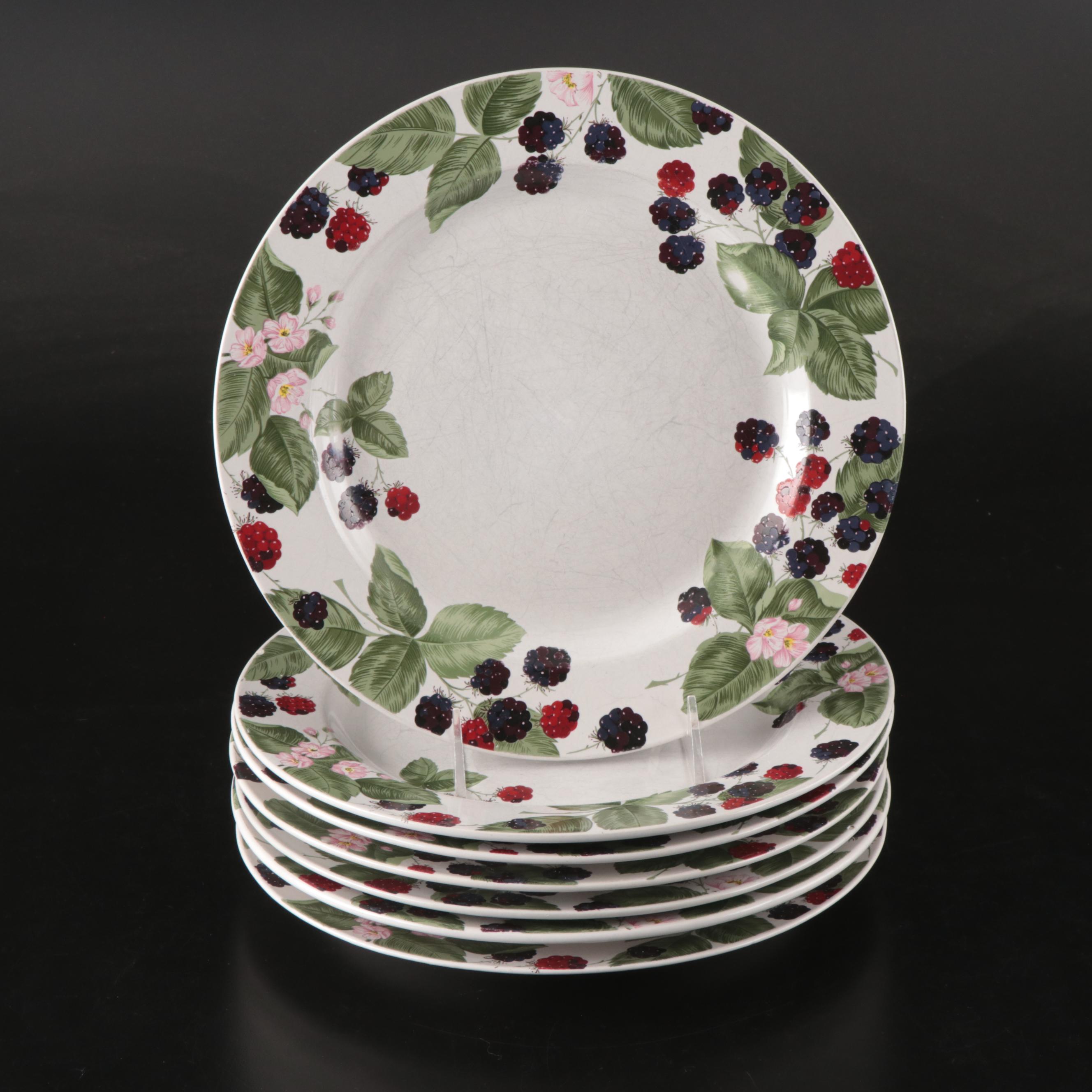 Tienshan "Raspberry Social" Stoneware Tableware